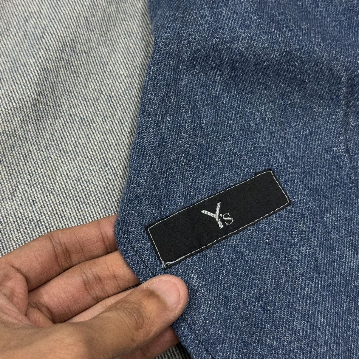 Y's Vintage Y’s Sample By Yohji Yamamoto Mandarin Denim Jacket Size M / US 6-8 / IT 42-44 - 19 Thumbnail
