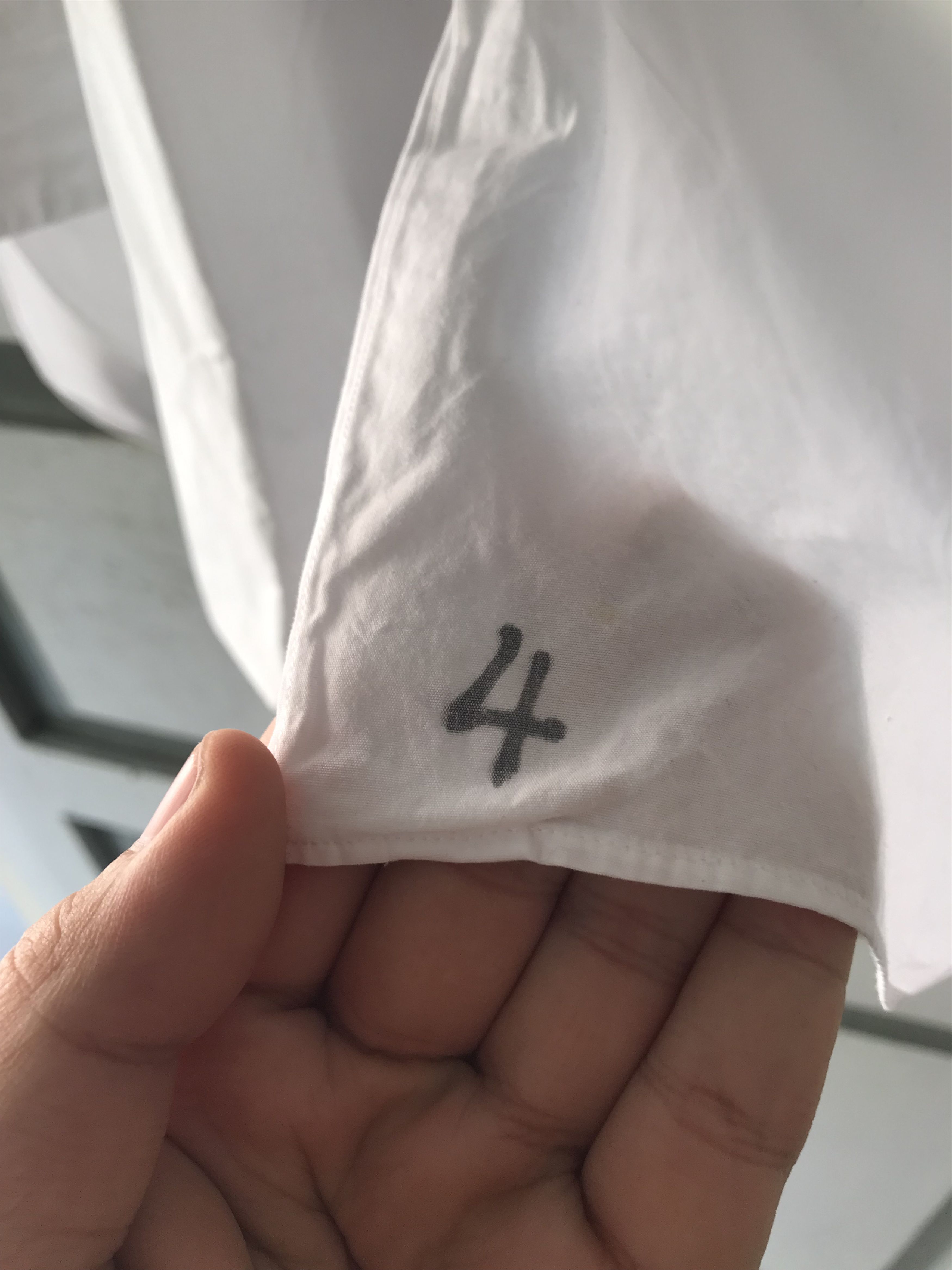 Comme des Garcons Homme Vintage 1990 Comme Des Garcons Homme White Shirts Size US M / EU 48-50 / 2 - 4 Thumbnail