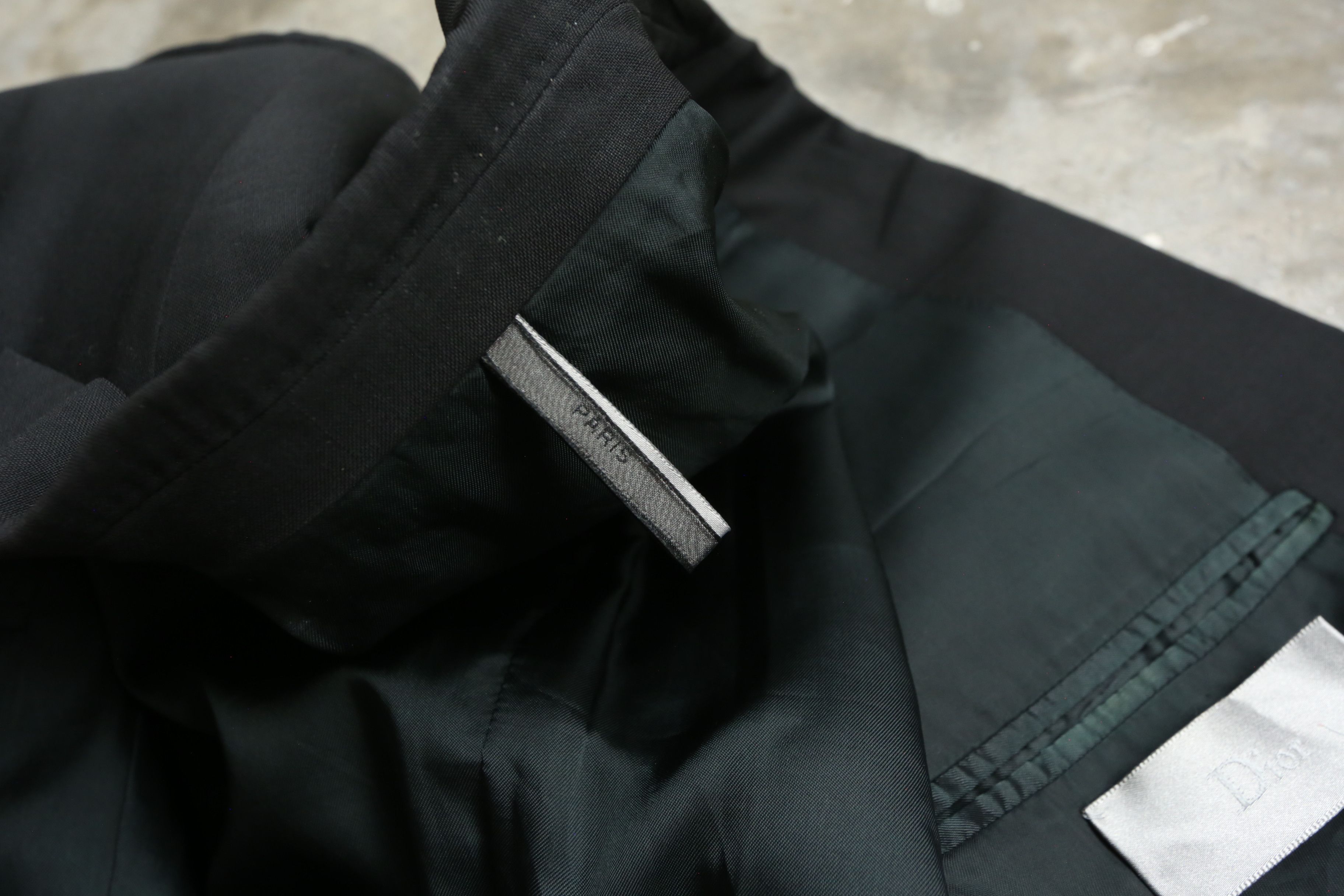 Dior Dior - Hedi Slimane - S/S 05 - Peak-Lapel 2B Blazer Size 52S - 10 Thumbnail