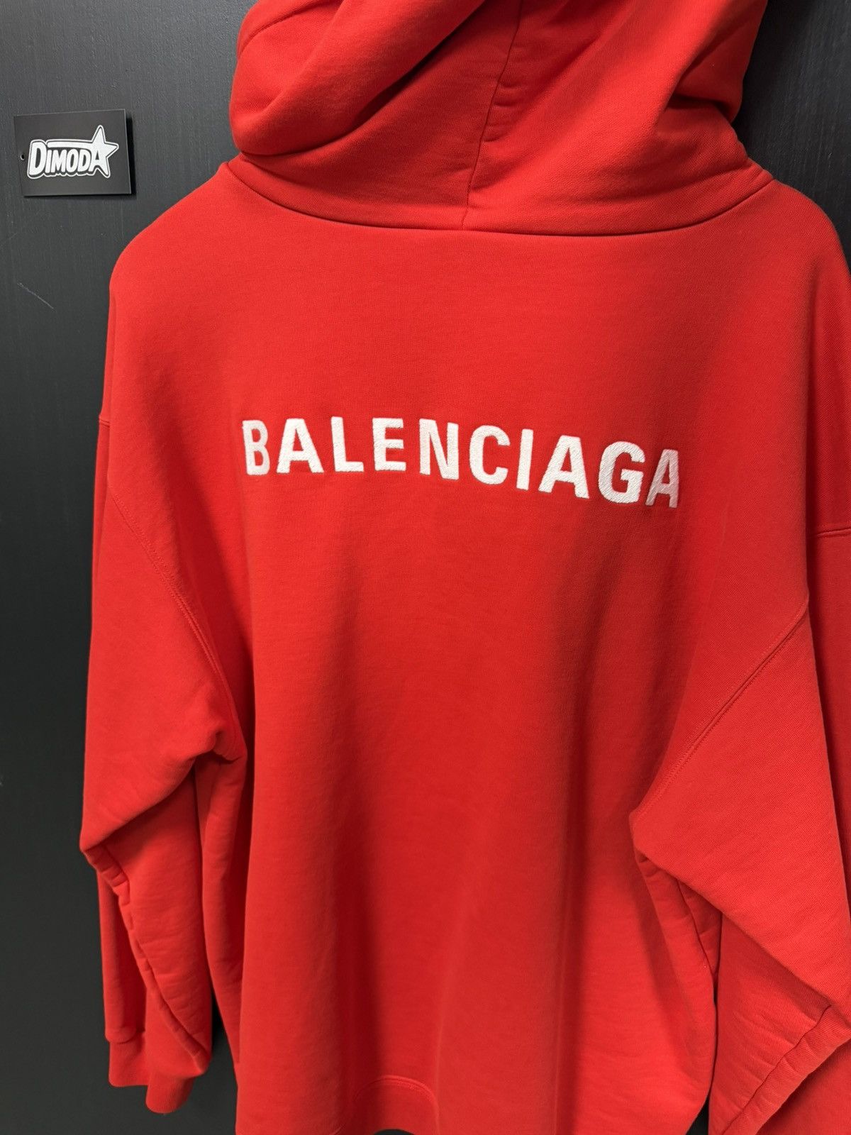 Balenciaga Balenciaga Red Hoodie Size US M / EU 48-50 / 2 - 5 Thumbnail