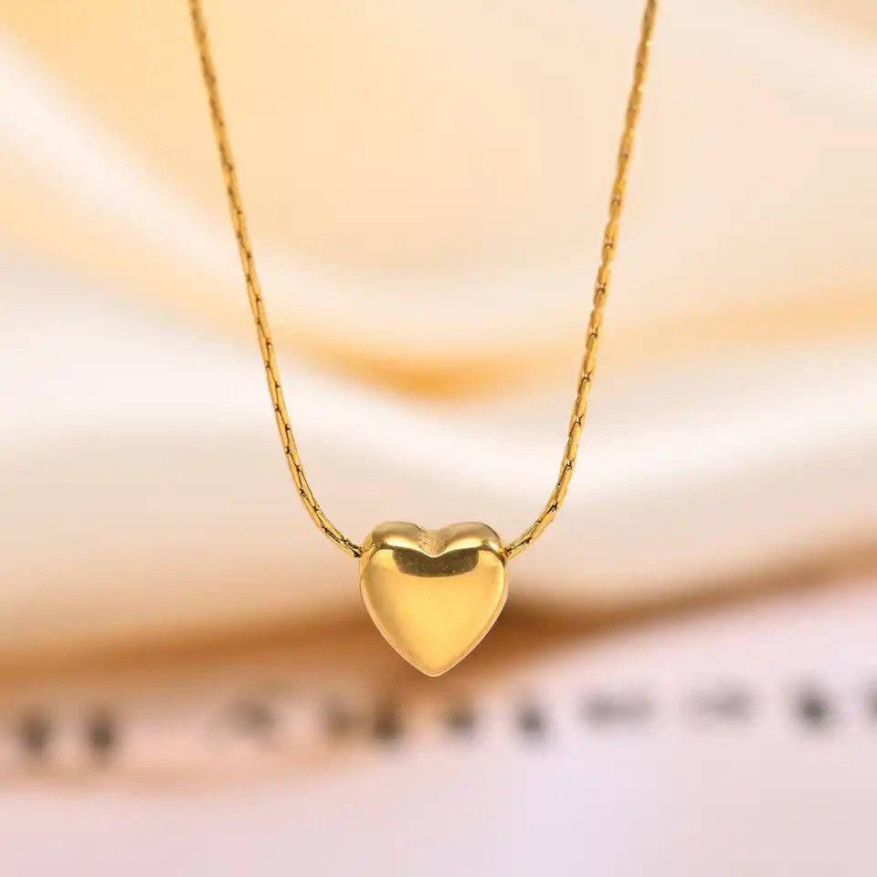 Other Love Heart Pendant Necklace Size ONE SIZE - 1 Thumbnail