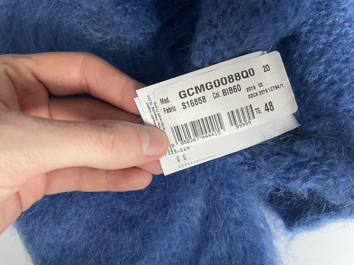 Marni AW19 Mohair jumper blue and navy Size US M / EU 48-50 / 2 - 5 Thumbnail