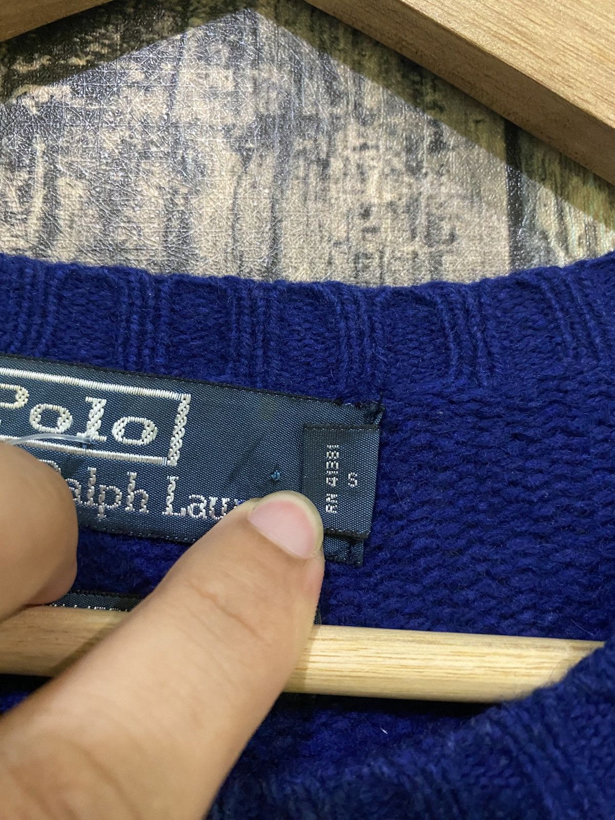 Polo Ralph Lauren Vintage Polo Ralph Lauren Double Padded Wool Knitwear Size US M / EU 48-50 / 2 - 5 Thumbnail