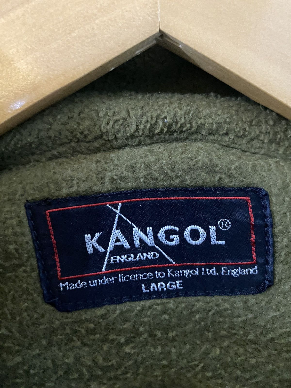 Kangol Kangol England Fleece Jacket Size US L / EU 52-54 / 3 - 14 Thumbnail