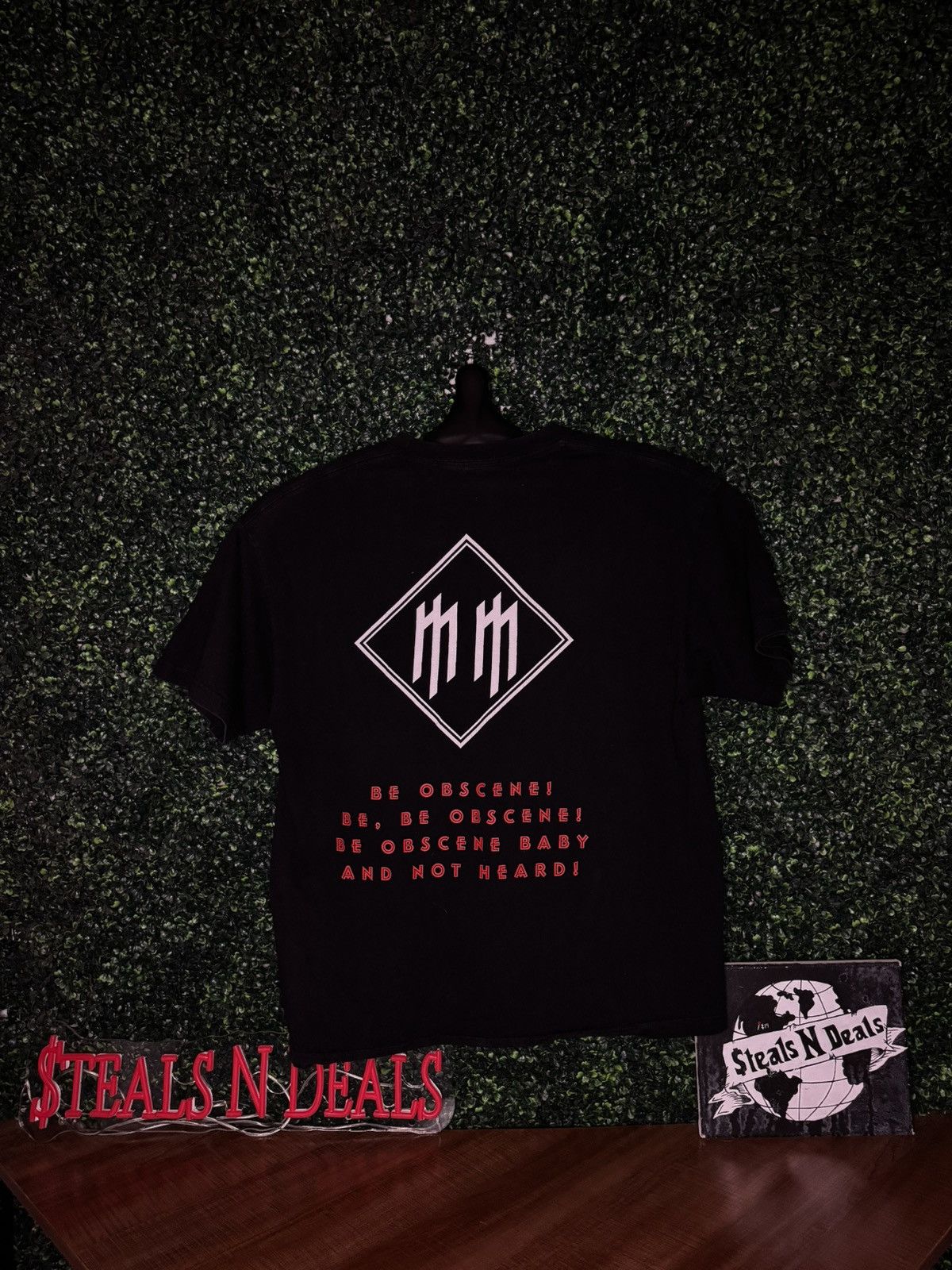 Marilyn Manson Marilyn Manson mob scene tee Size US XL / EU 56 / 4 - 2 Thumbnail