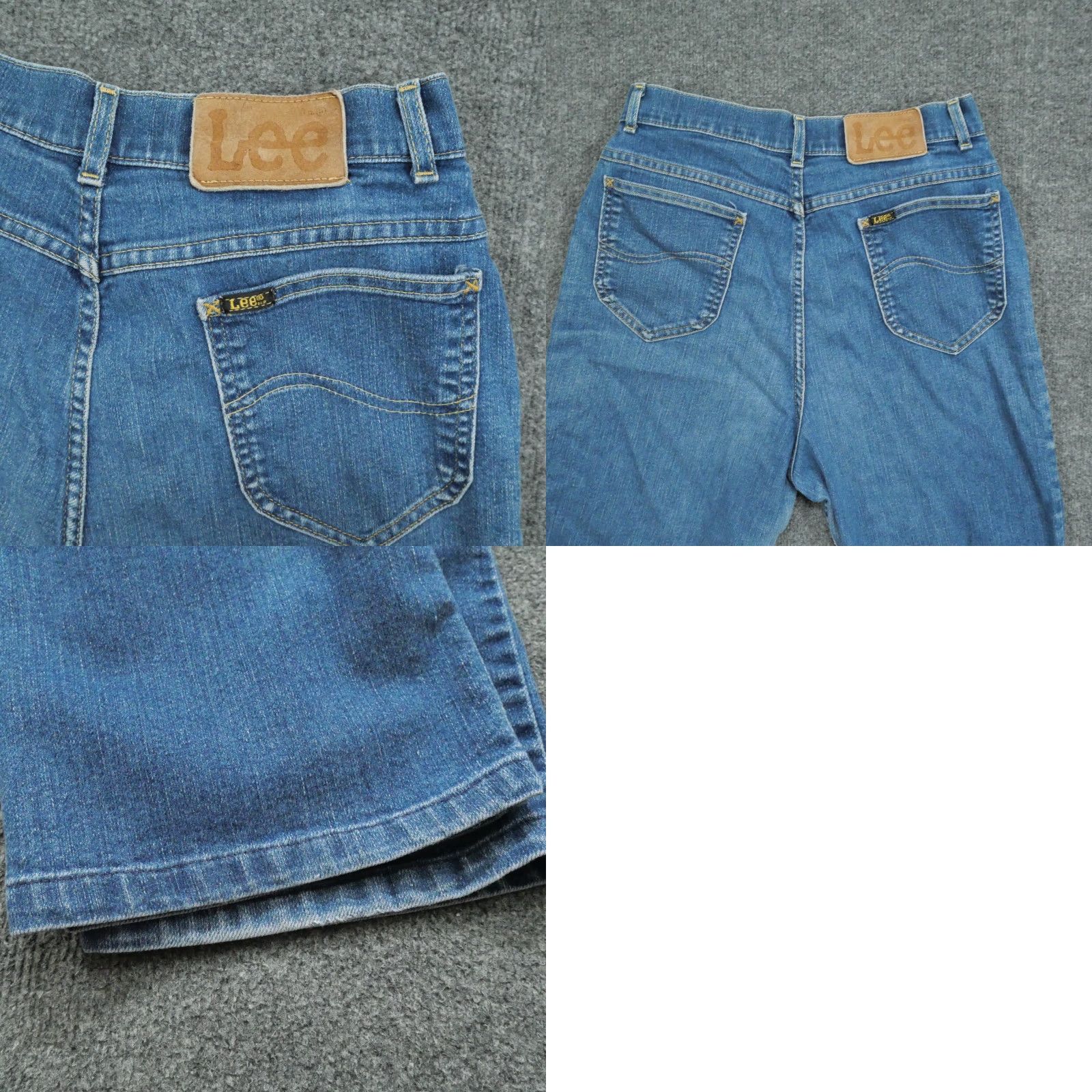 Lee VINTAGE Lee Jeans Womens 14 Blue Denim Mom High Rise 29x31 70s Size 29" - 9 Thumbnail