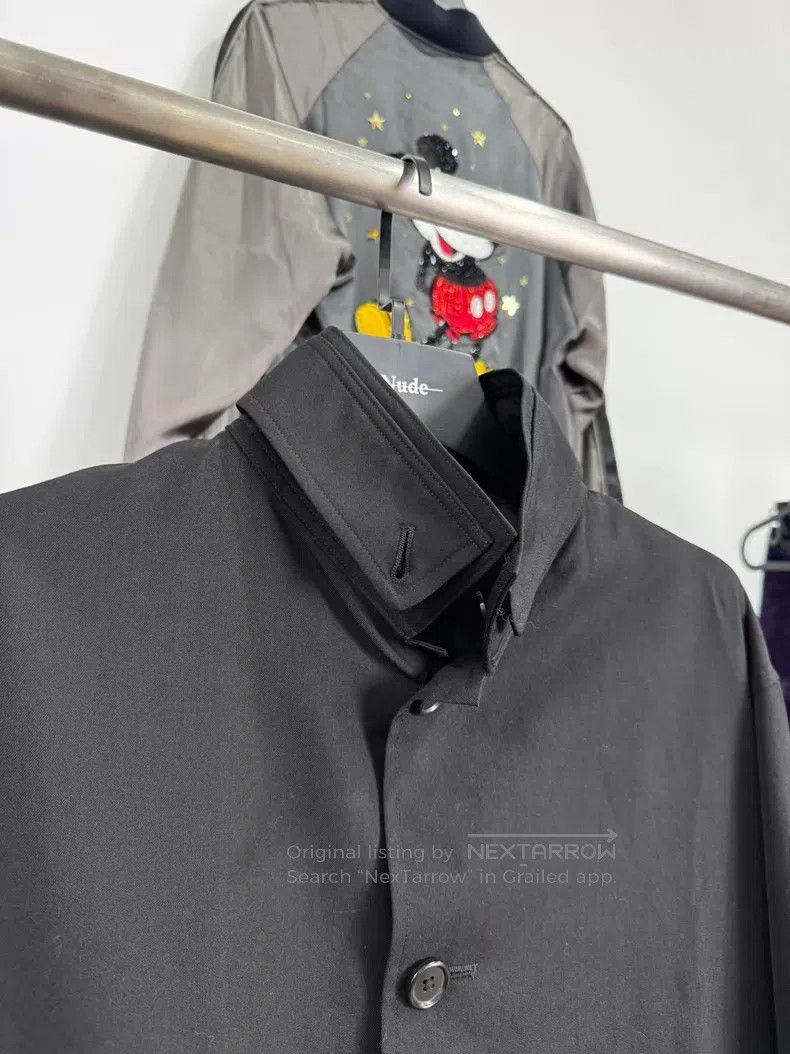 Yohji Yamamoto Yohji Yamamoto Thick wool collar coat Size US L / EU 52-54 / 3 - 4 Thumbnail