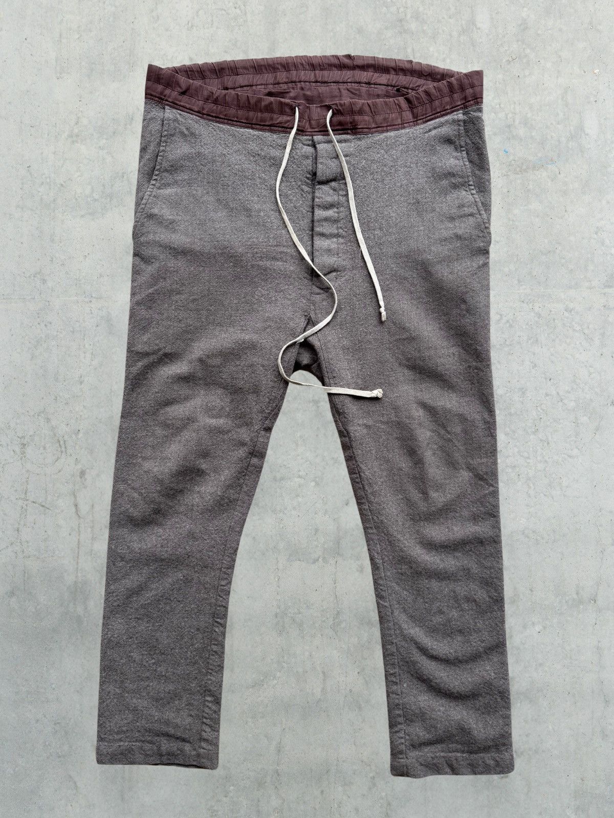 Rick Owens Rick Owens Mastodon F/W 16 Drawstring Cropped Pants Size US 36 / EU 52 - 1 Thumbnail