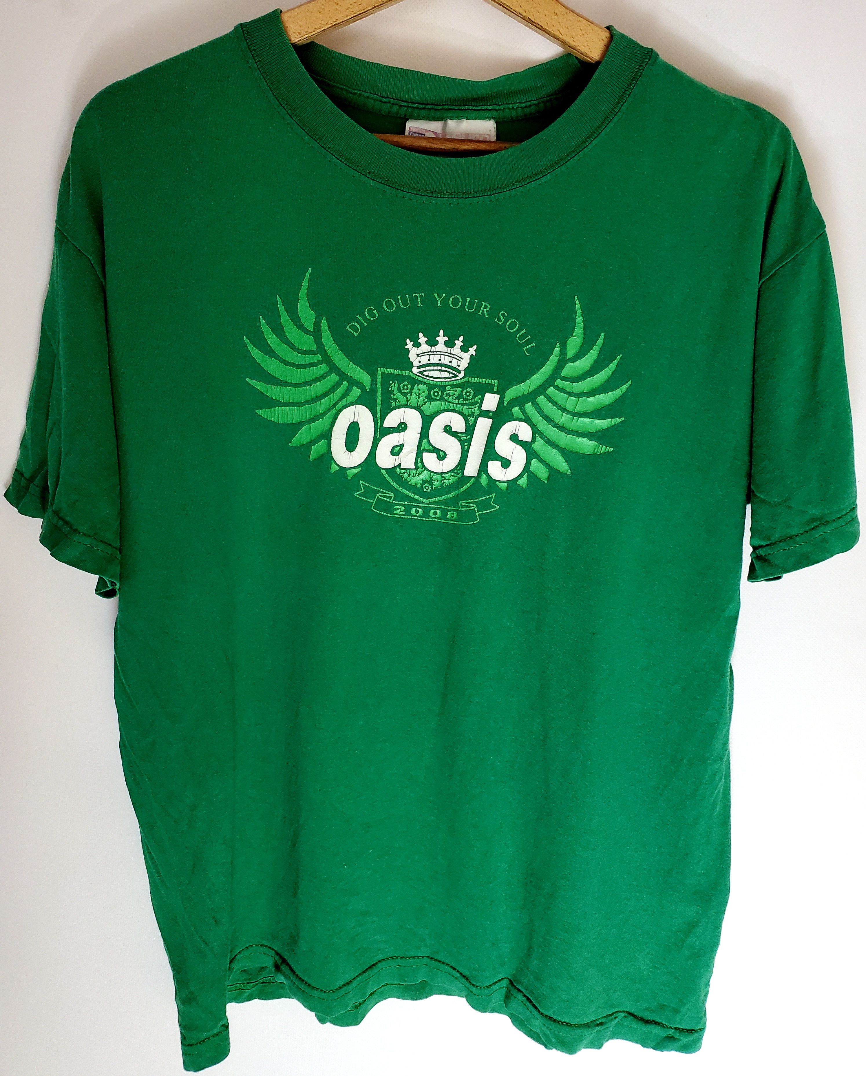 Band Tees × Vintage Vintage Oasis dig out your soul Tshirt size L Size US L / EU 52-54 / 3 - 1 Thumbnail
