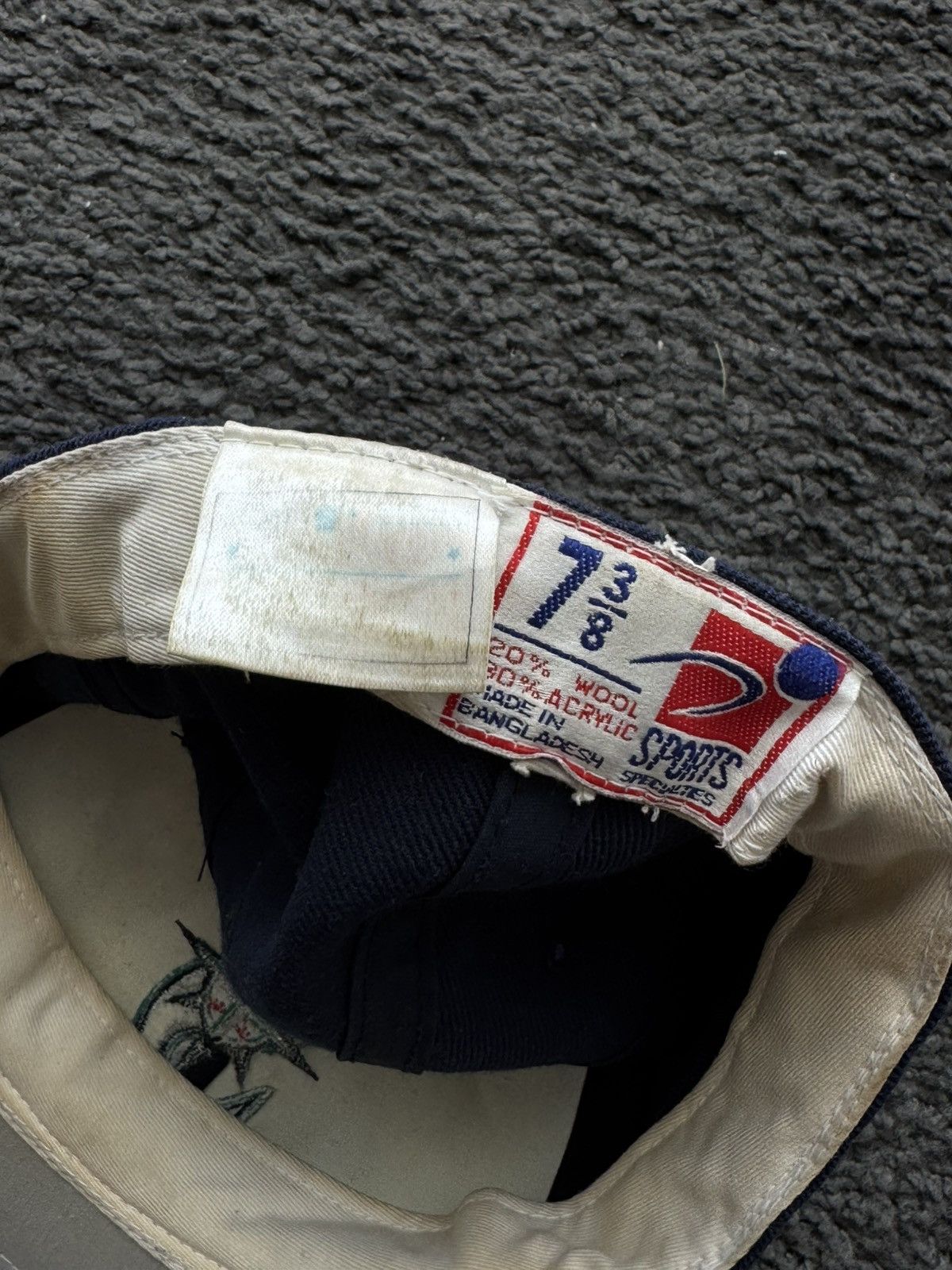MLB Vtg Rare MLB Seattle Mariners Logo 7 Two Tone Wool Snapback Size ONE SIZE - 5 Thumbnail