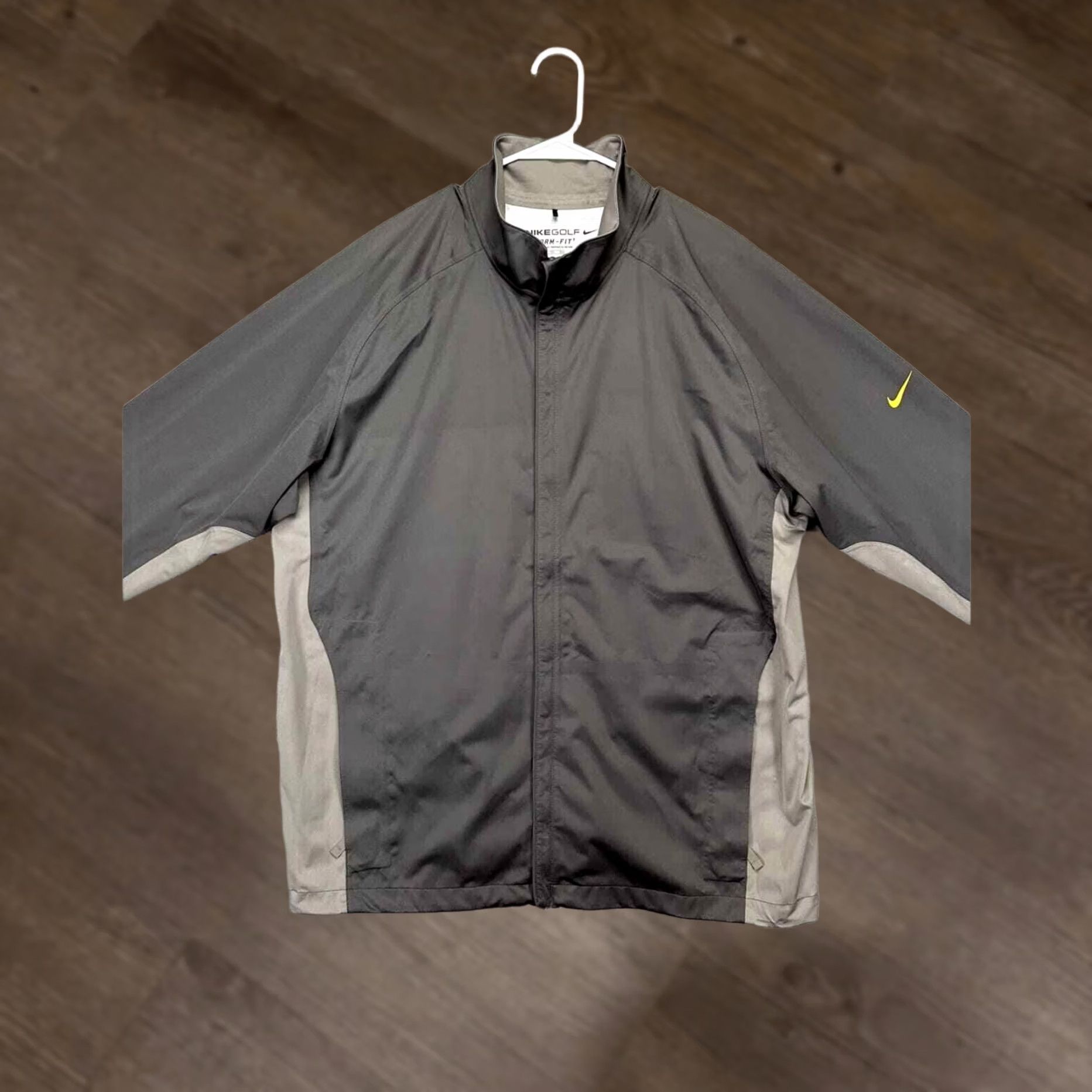 Nike Nike Golf Jacket Mens 2XL Storm-Fit 5 Grey Full Zip Windbreaker Water Resistant Size US XXL / EU 58 / 5 - 1 Thumbnail