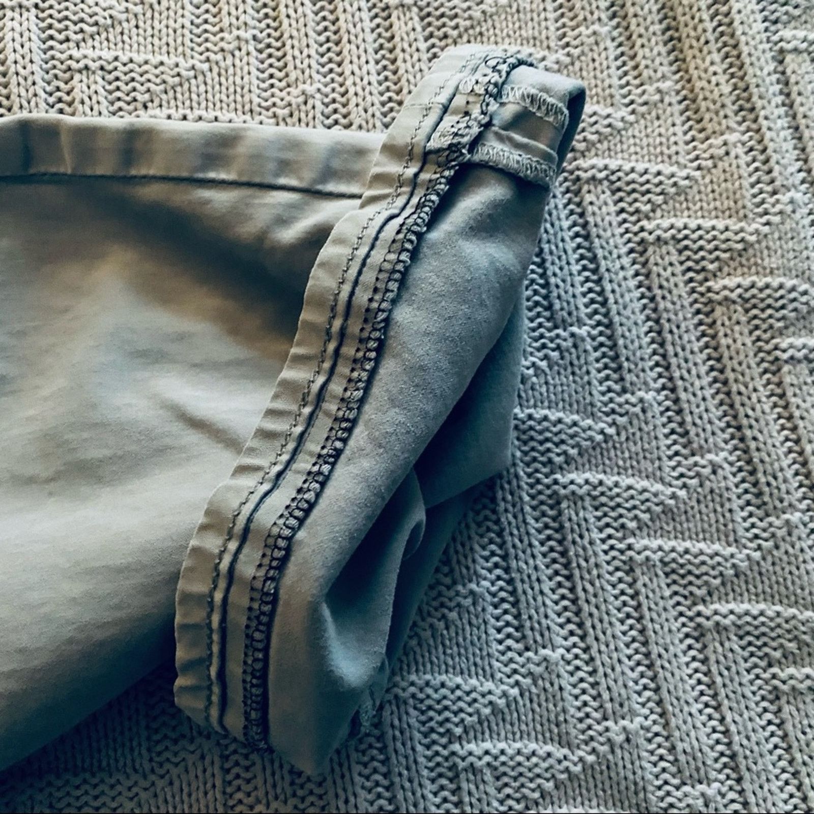 AG Adriano Goldschmied AG Adriano Goldschmied light gray chino jeans Size US 34 / EU 50 - 10 Thumbnail