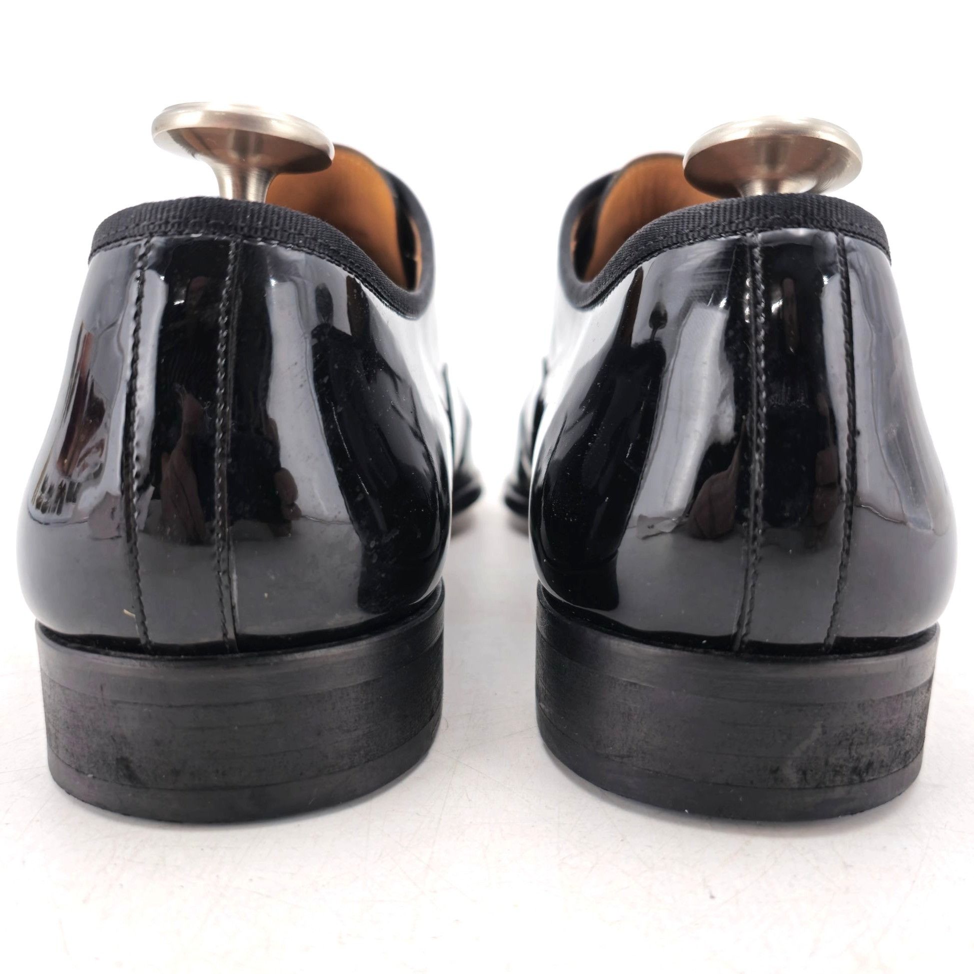 Magnanni Magnanni Saks Fifth Ave Black Patent Leather Dress Shoes Men Size US 11.5 / EU 44-45 - 8 Thumbnail