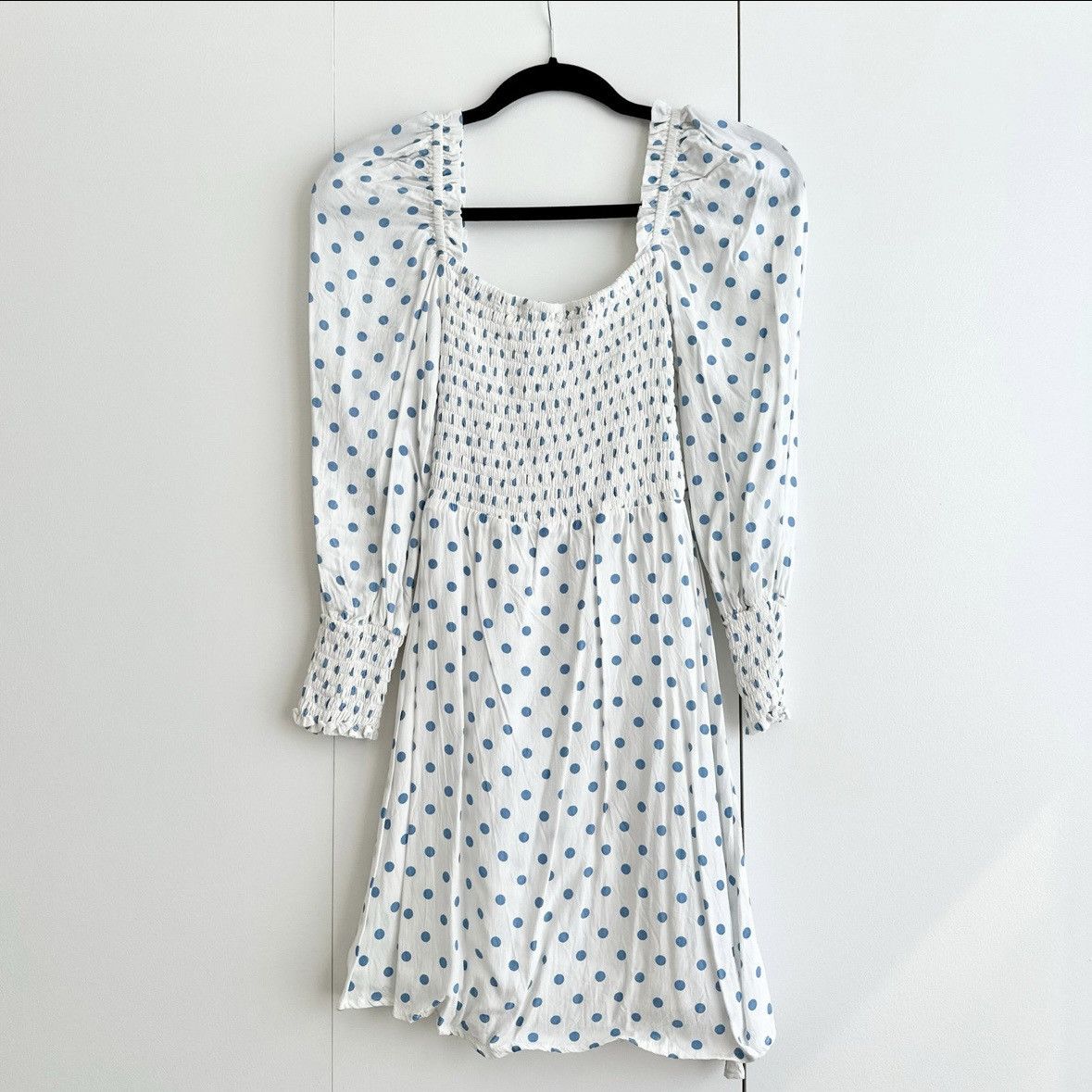 FAITHFULL Faithful the Brand Arianne Mini Dress Maurice Dot Print Size XS / US 0-2 / IT 36-38 - 7 Thumbnail