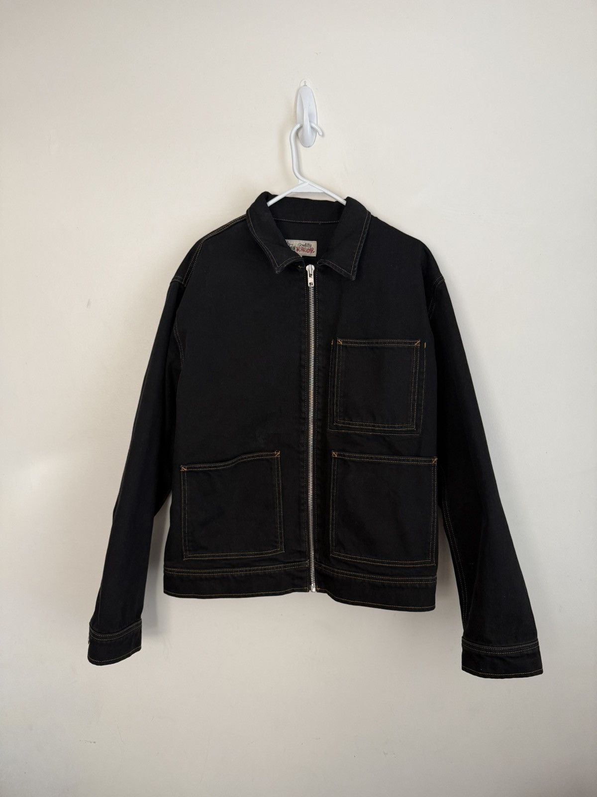 Stussy Stussy Contrast Stitched Work Jacket | Grailed