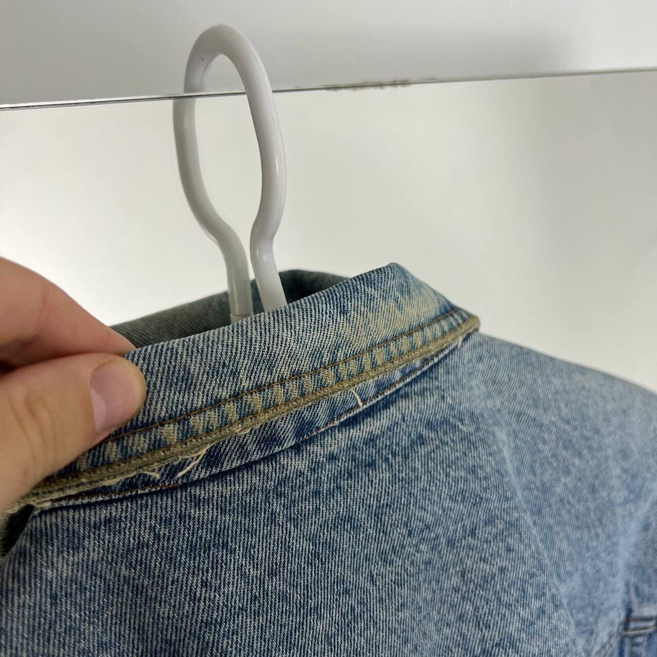 Vintage 90s Denim Vintage Jacket Made in Italy Size US L / EU 52-54 / 3 - 6 Thumbnail