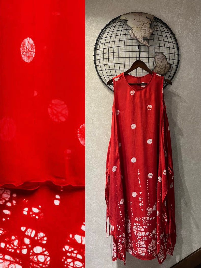 Issey Miyake Issey Miyake Red dress Size M / US 6-8 / IT 42-44 - 3 Thumbnail