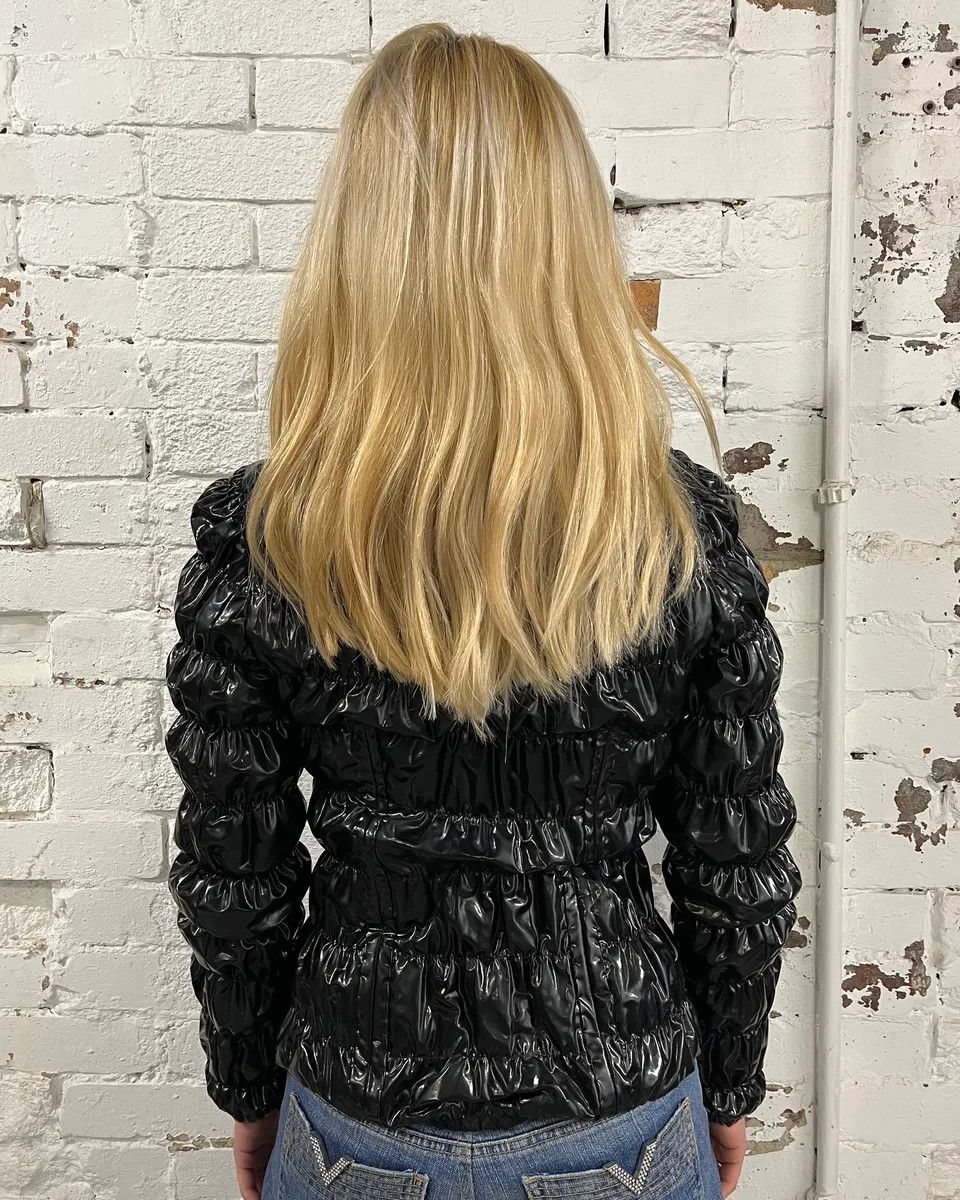 Prada SS2007 Prada Black Reflectible Puffer Jacket Size S / US 4 / IT 40 - 3 Thumbnail