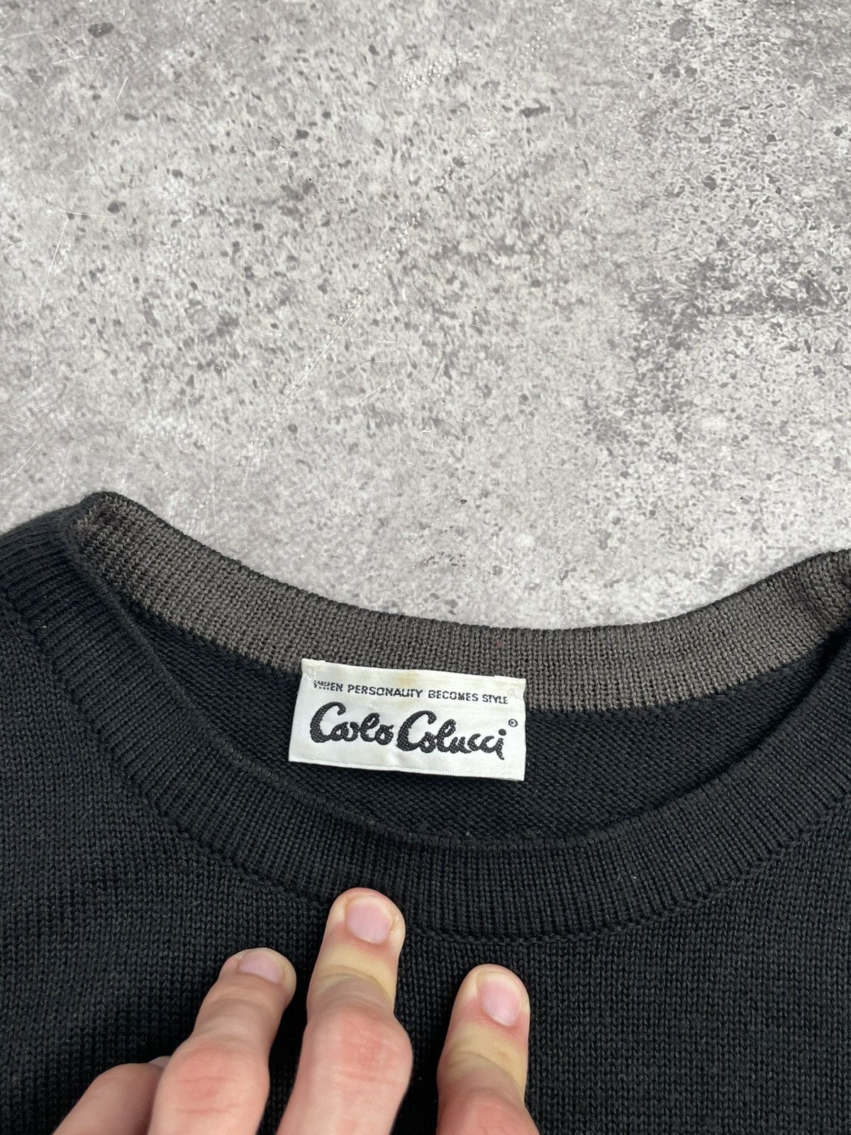Carlo Colucci Vintage Carlo Colucci Sweater Knit Retro 90s Size US M / EU 48-50 / 2 - 7 Thumbnail