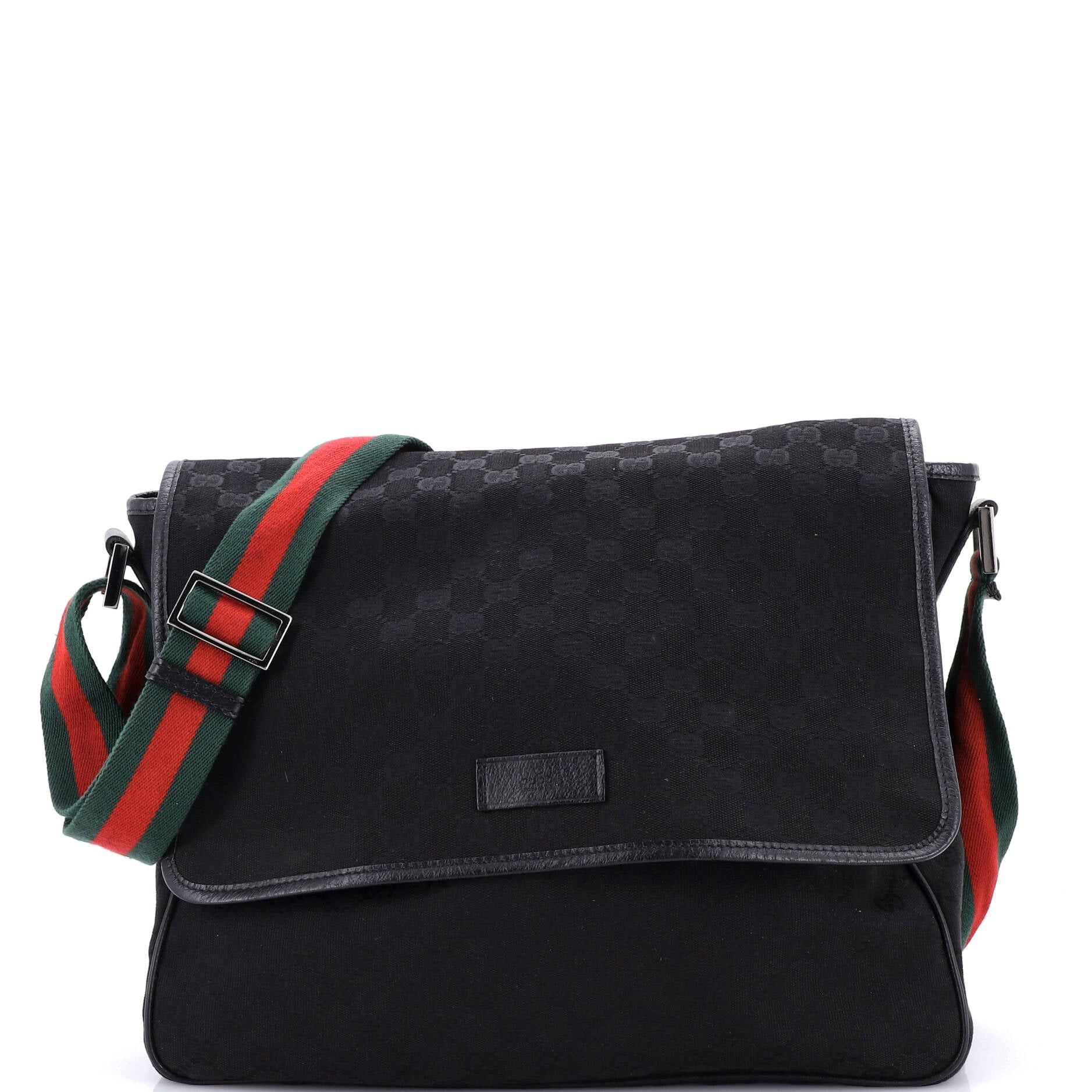 Gucci Web Strap Flap Messenger Size ONE SIZE - 1 Thumbnail