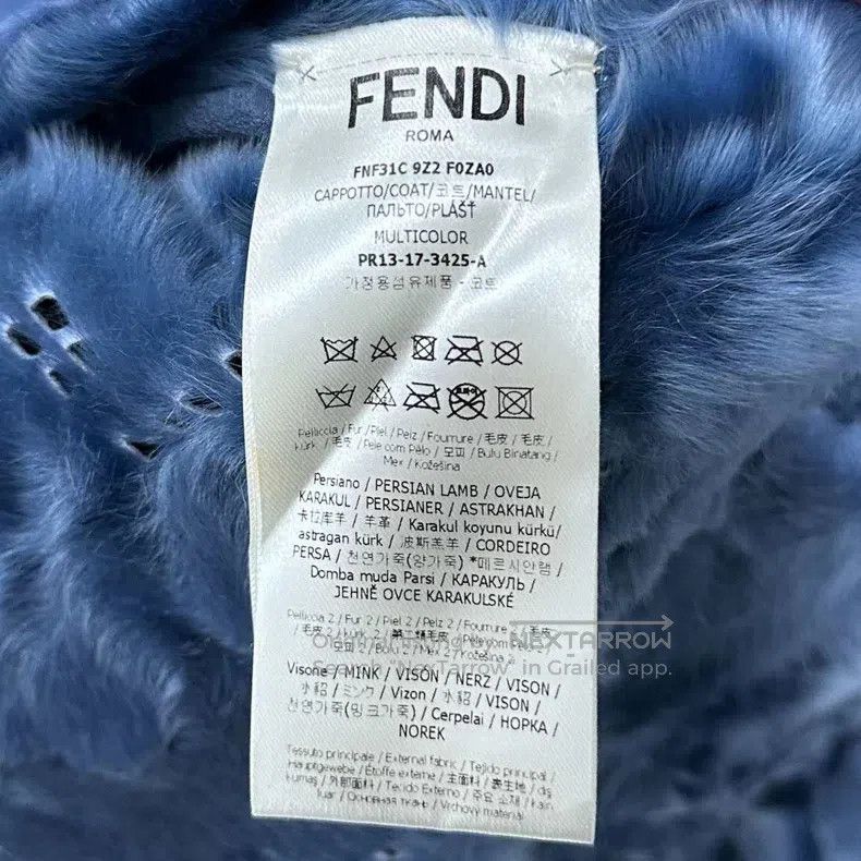Fendi Fendi Swakara fur mixed high-end coat Size S / US 4 / IT 40 - 5 Thumbnail