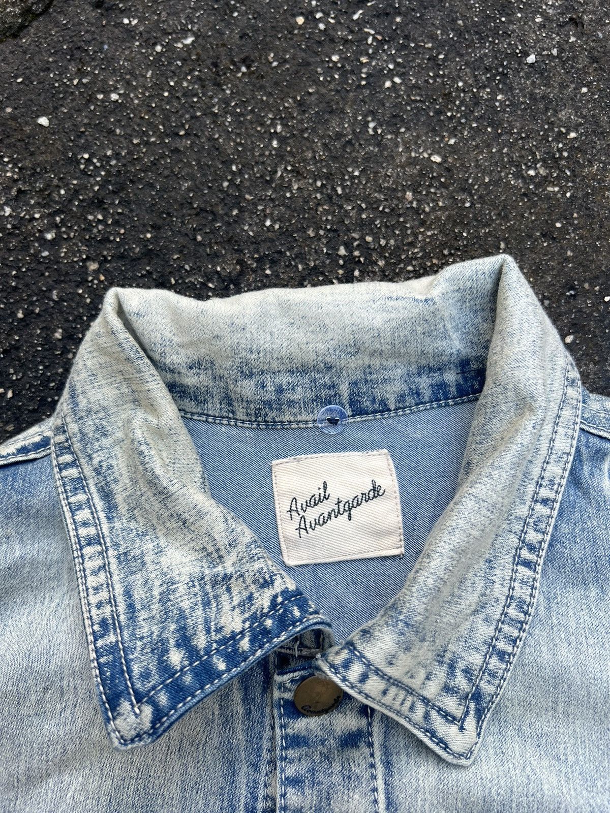 AVIALAE Avail Avant Garde Women Casual Denim Jacket Size M / US 6-8 / IT 42-44 - 8 Thumbnail