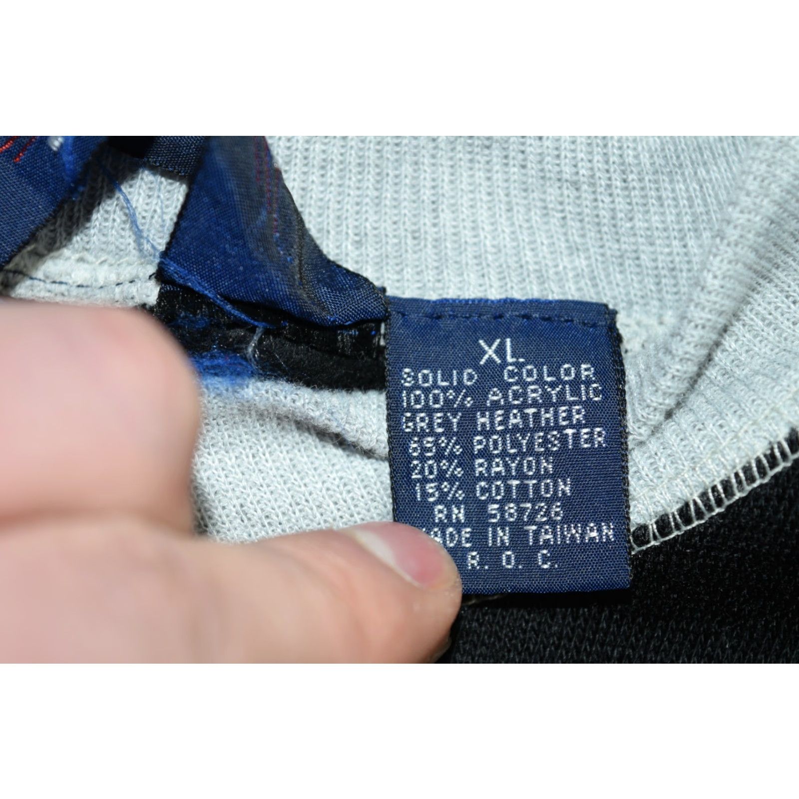 Vintage VINTAGE 1980s Stats Townsley Crewneck Sweatshirt Men’s XL Gray Heather Surf Sailing Hip Hop Unique Size US XL / EU 56 / 4 - 7 Thumbnail