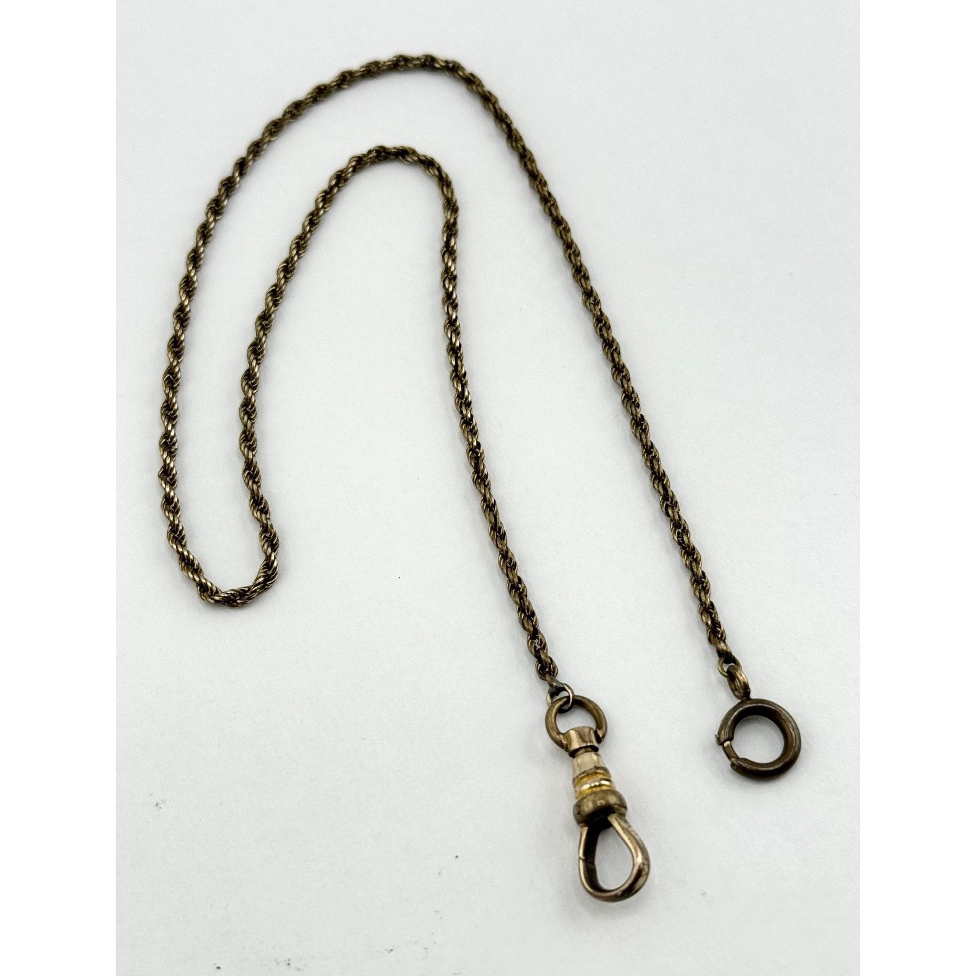 Vintage DB & Co Estate Gold Filled Watch Fob Chain Size ONE SIZE - 1 Thumbnail