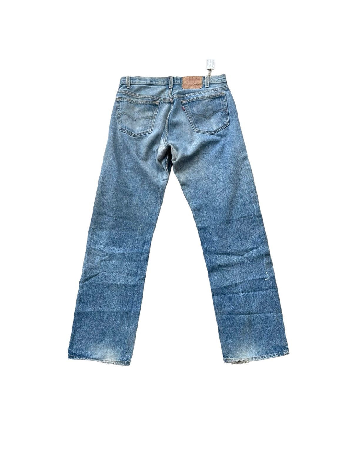Levi's Vintage Levi’s 501 1987 Usa Aging Rework Zigzag Size US 33 - 4 Thumbnail