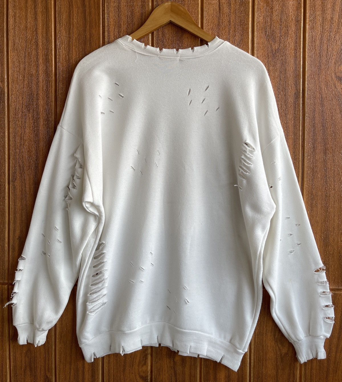 The Rolling Stones Rarest Vintage 90s🔥The Rolling Stone🔥Thrashed Sweatshirt Size US XL / EU 56 / 4 - 5 Thumbnail