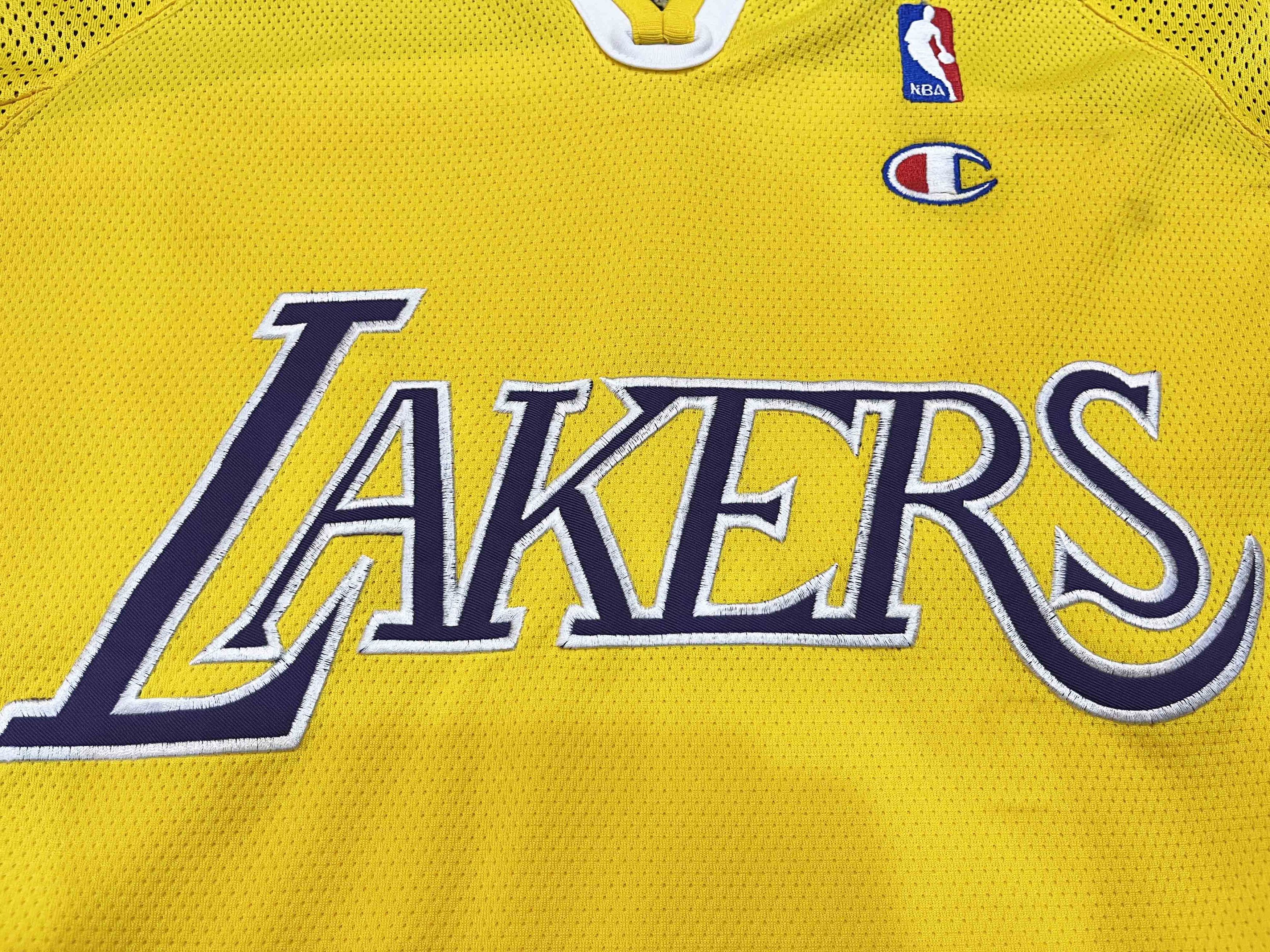 Champion × NBA × Vintage Vintage Champion NBA Los Angeles Lakers Hockey Jersey Size US XL / EU 56 / 4 - 2 Thumbnail