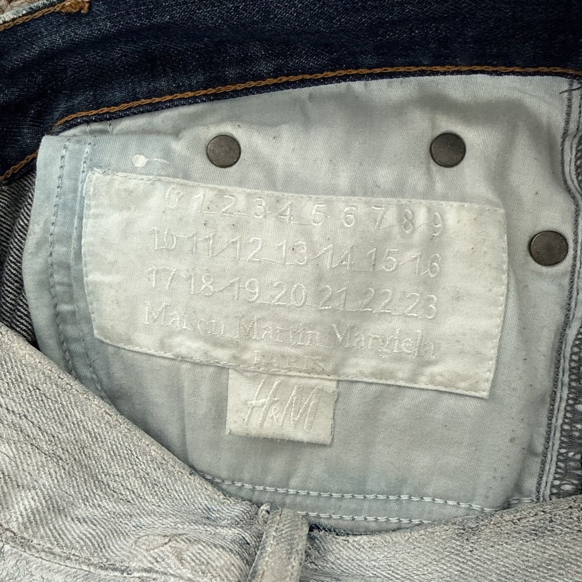 H&M × Maison Margiela Maison margiela x H&M paint jeans Size US 30 / EU 46 - 3 Thumbnail