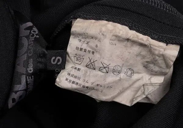 Comme des Garcons Comme Des Garcons Black retro Chinese style top Size S / US 4 / IT 40 - 7 Thumbnail