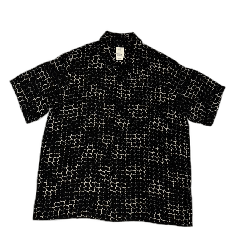 Visvim visvim free edge shirt in black and beige Size US L / EU 52-54 / 3 - 1 Thumbnail