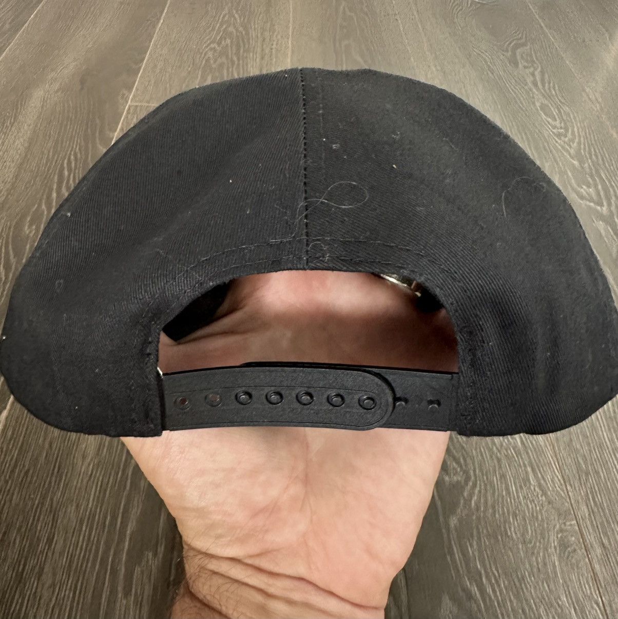 Vintage Speed Parts Racing Black SnapBack Hat Size ONE SIZE - 5 Thumbnail