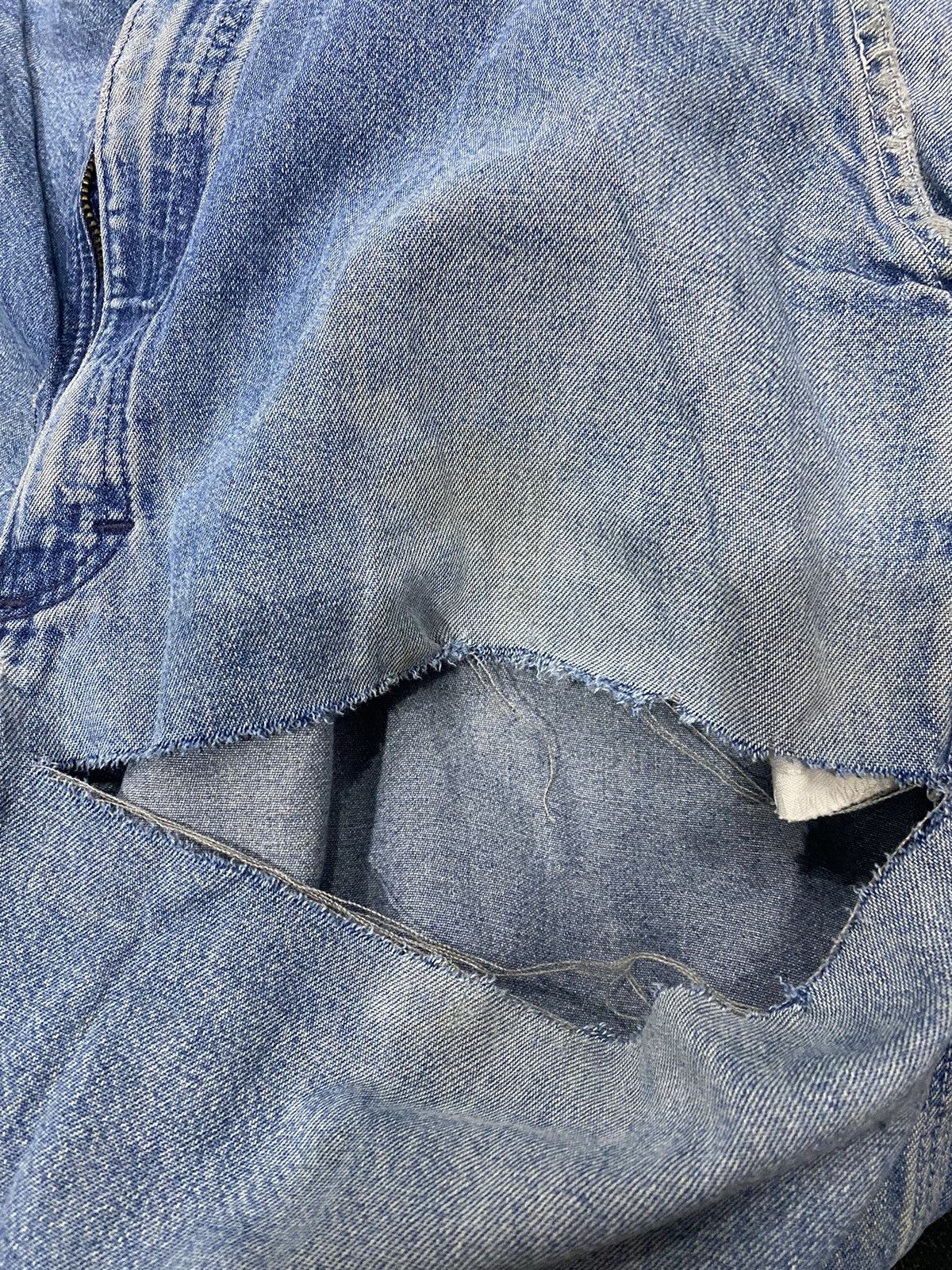 Japanese Brand × Oshkosh SUPER DESTROYED VINTAGE OSHKOSH CARPENTER BAGGY STYLE Size US 34 / EU 50 - 7 Thumbnail