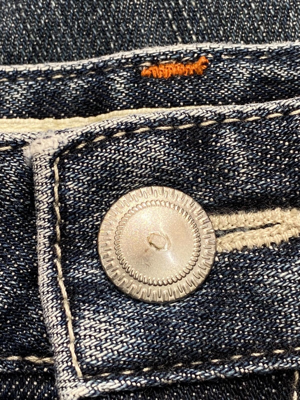 POST ARCHIVE FACTION (PAF) UNIQLO Brand Whiskers Faded Wash Style Flare Jeans Size US 30 / EU 46 - 11 Thumbnail