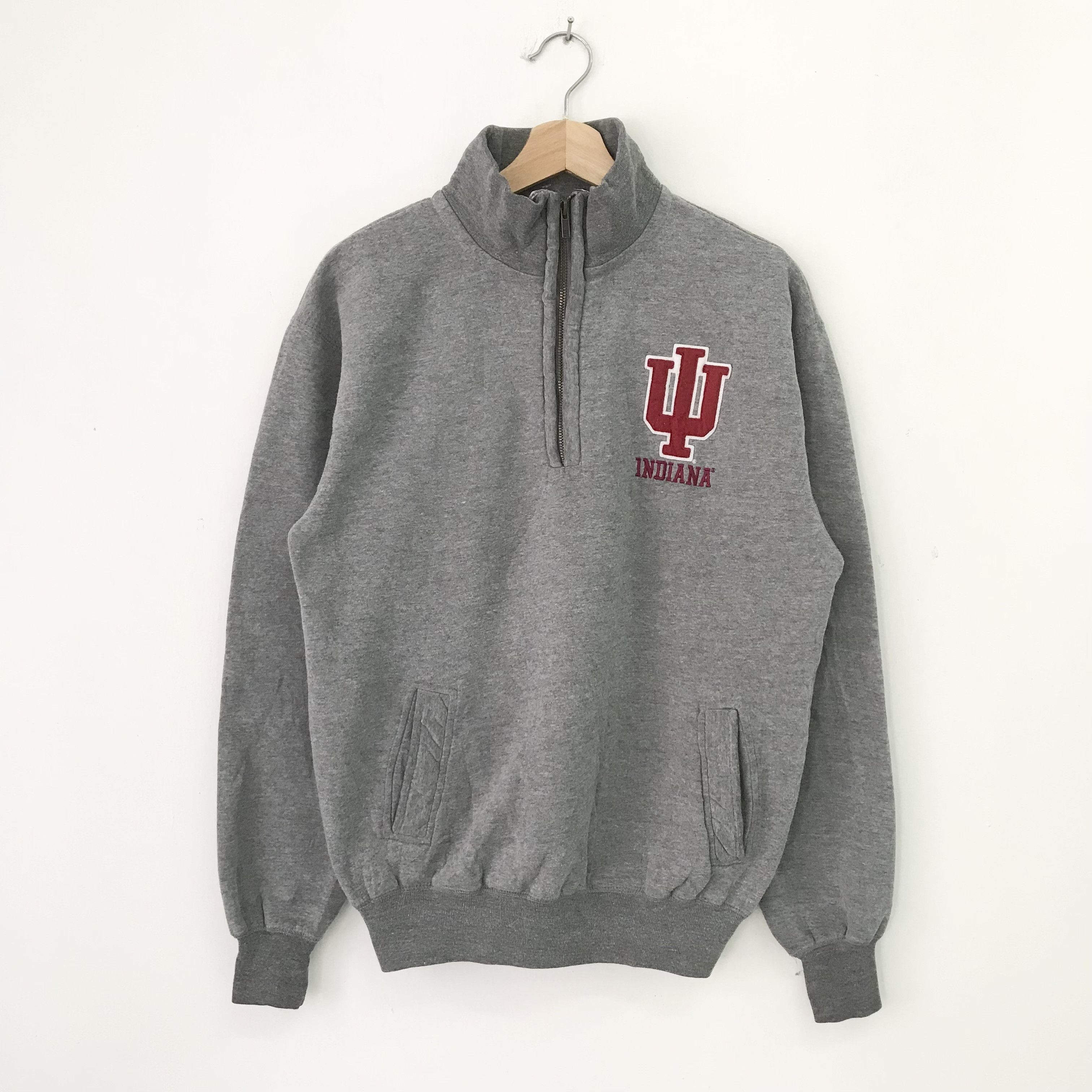 Vintage Vintage Indiana University Gray Sweatshirt - 509 Size US M / EU 48-50 / 2 - 1 Thumbnail