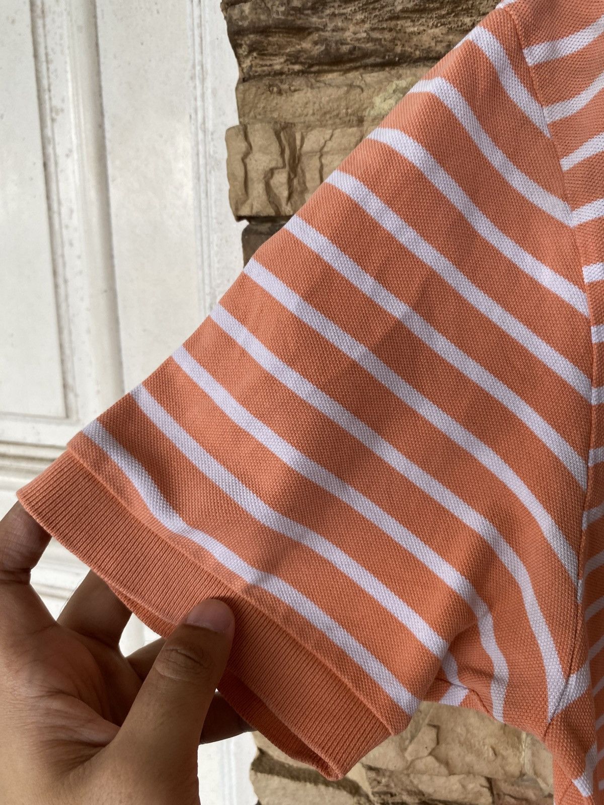 Polo Ralph Lauren Vintage Polo Ralph Lauren Stripes Polo Shirt Size US XL / EU 56 / 4 - 5 Thumbnail