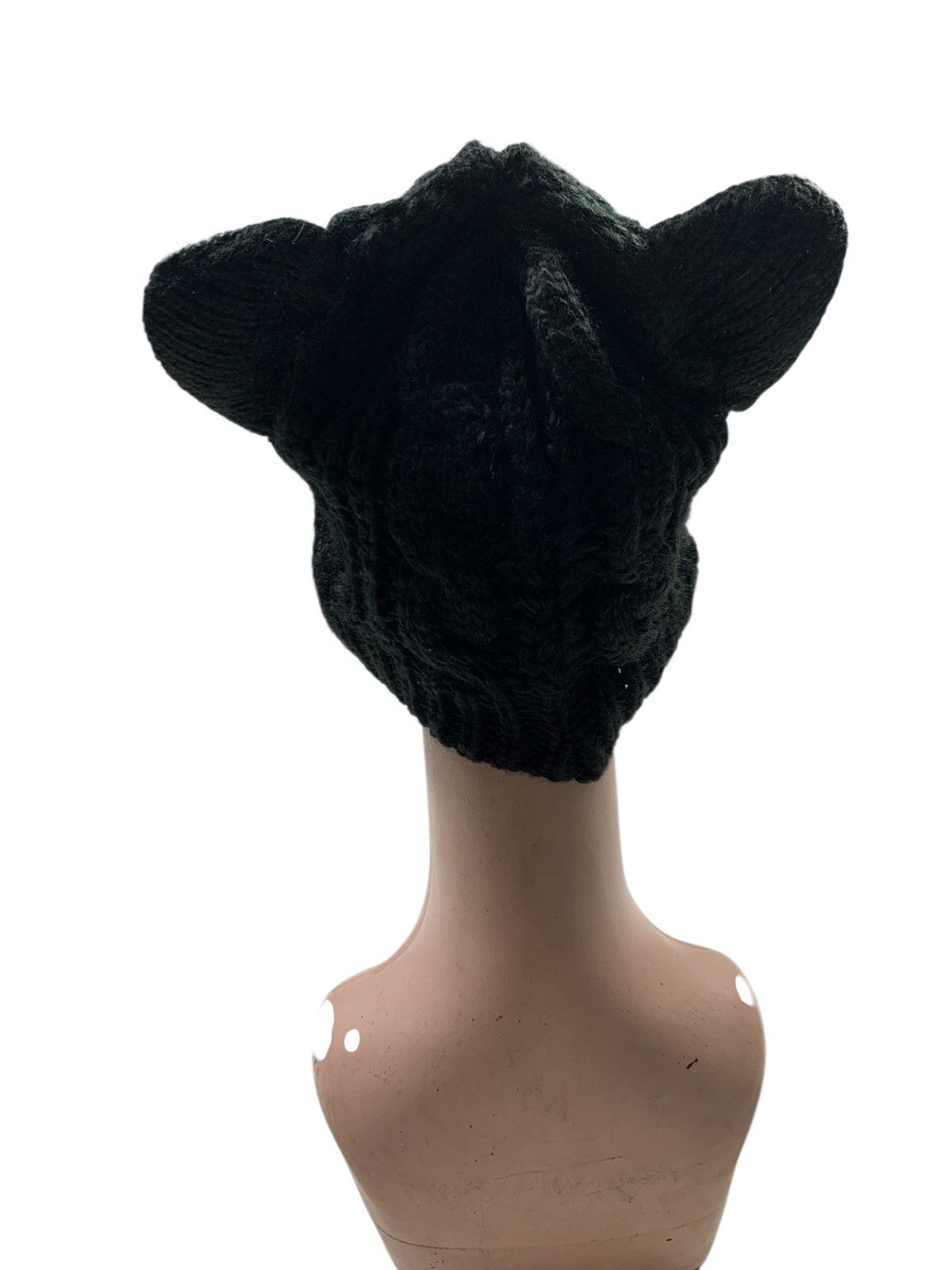 Japanese Brand × Kapital × Vintage Bunny Horn Devil knit Beanie Hats RARE Size ONE SIZE - 3 Thumbnail