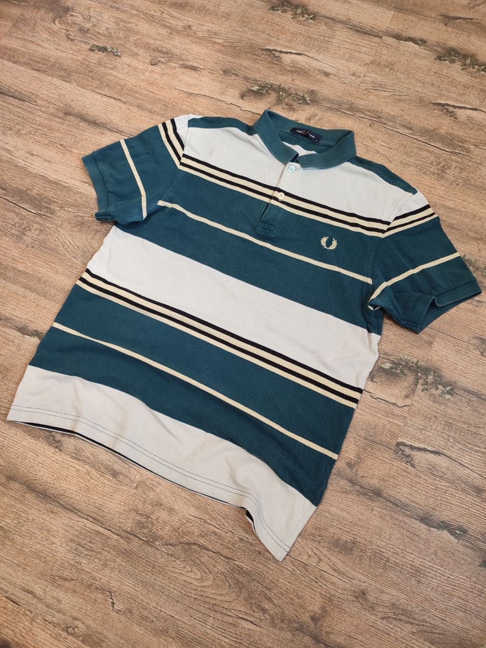 Fred Perry Fred Perry Men's Striped Short Sleeve Polo Shirt Size M Size US M / EU 48-50 / 2 - 1 Thumbnail