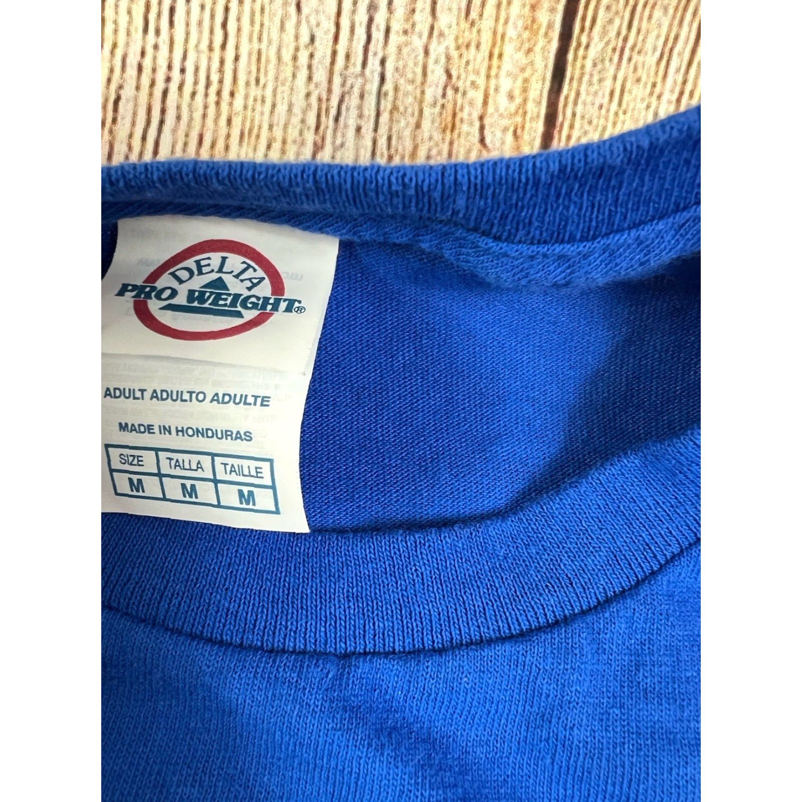 Delta McDonald’s Kerwin Frost Mcnuggets Crew 2023 Employee T Shirt Blue Size Medium Size US M / EU 48-50 / 2 - 4 Thumbnail