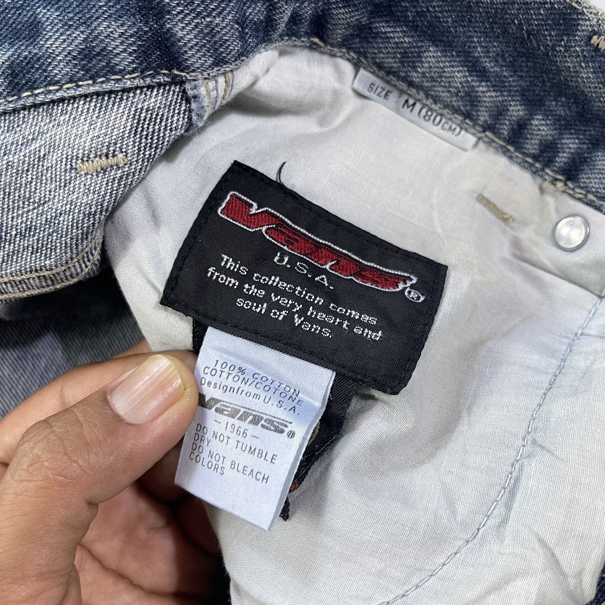 Shorty's Skateboards Rare! Vintage 90s Vans Usa Skate Baggy Denim Jeans Size US 32 / EU 48 - 11 Thumbnail