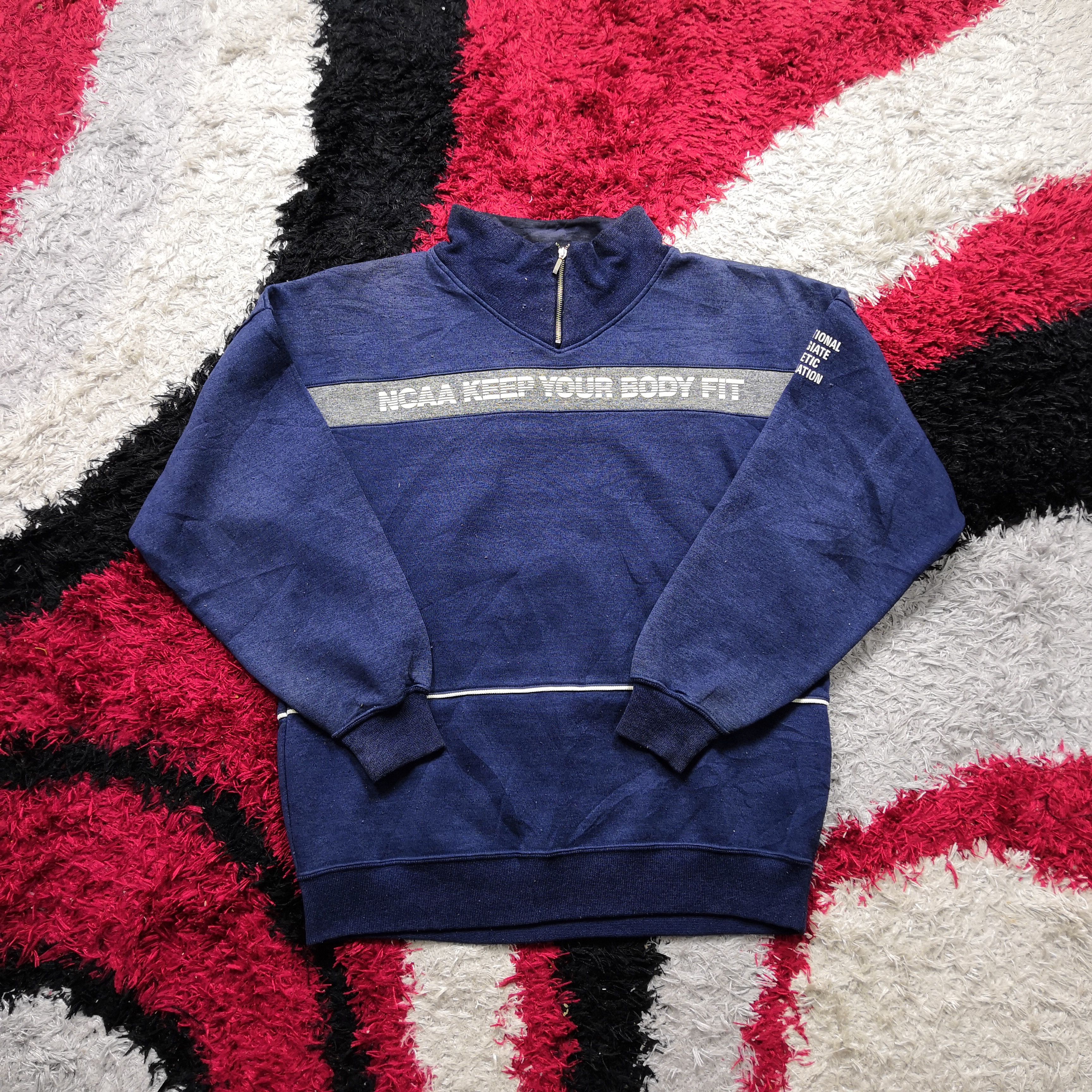 Descente Vintage NCAA Sweatshirt Jumper Pullover Sweater Size US M / EU 48-50 / 2 - 2 Thumbnail