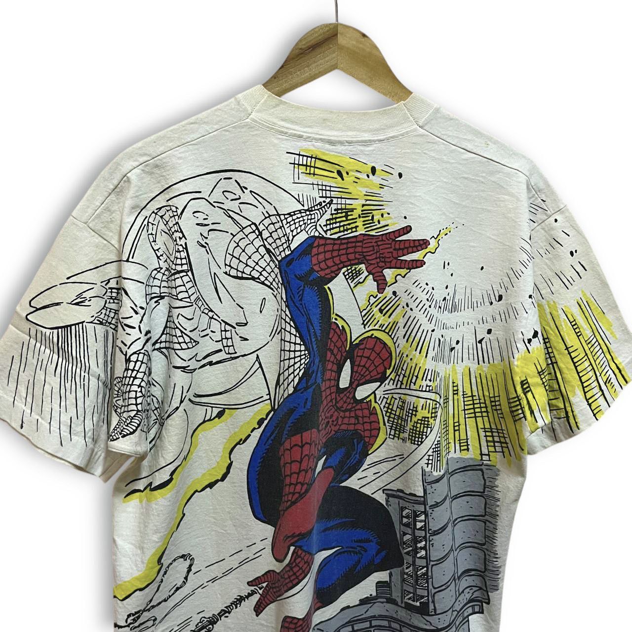 Marvel Comics Vintage 1993 Spider-Man Marvel Comics All Over Print Size US XL / EU 56 / 4 - 4 Thumbnail