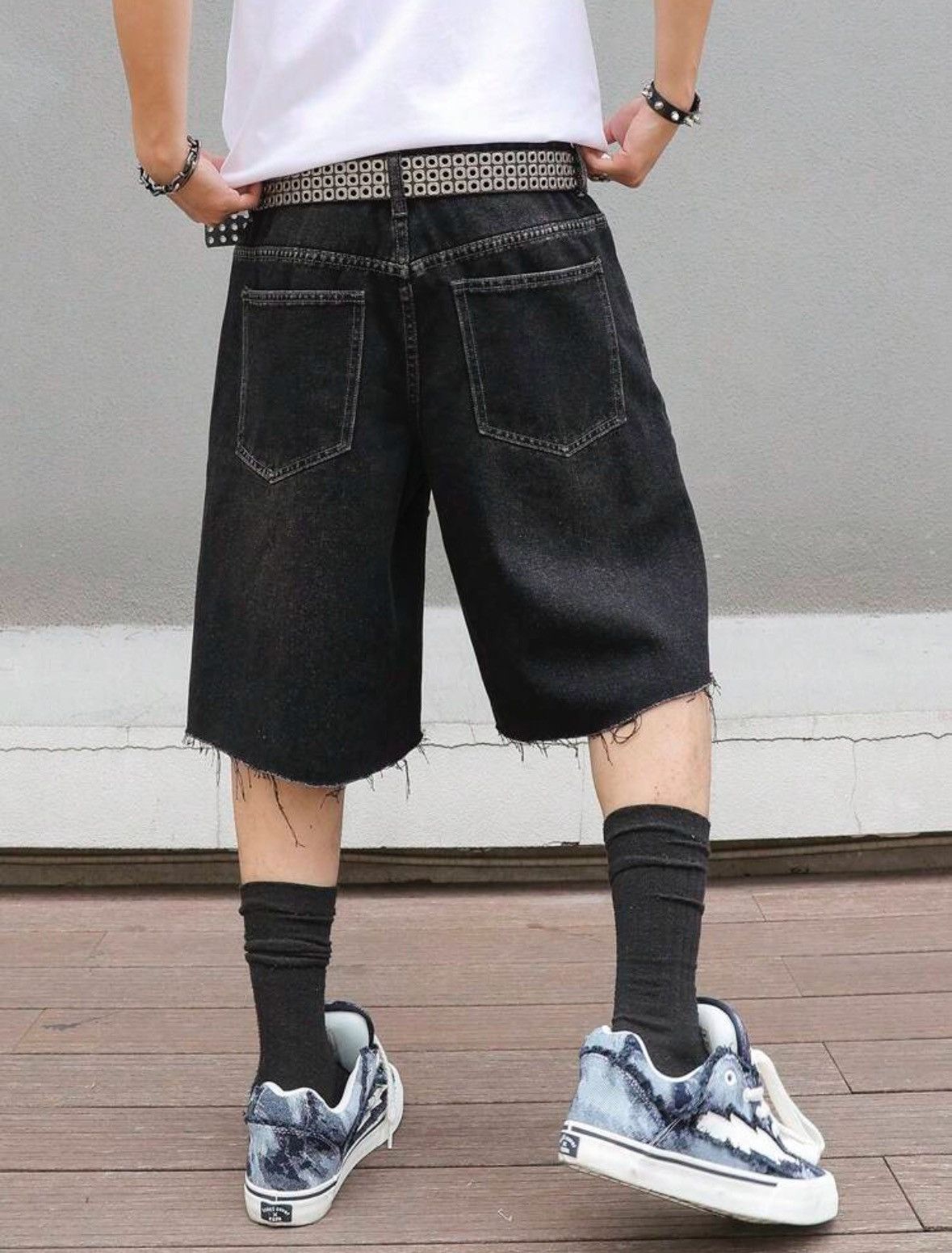 Other × Vintage Manfinity EMRG Men's Solid Summer Size US 40 / EU 56 - 2 Thumbnail