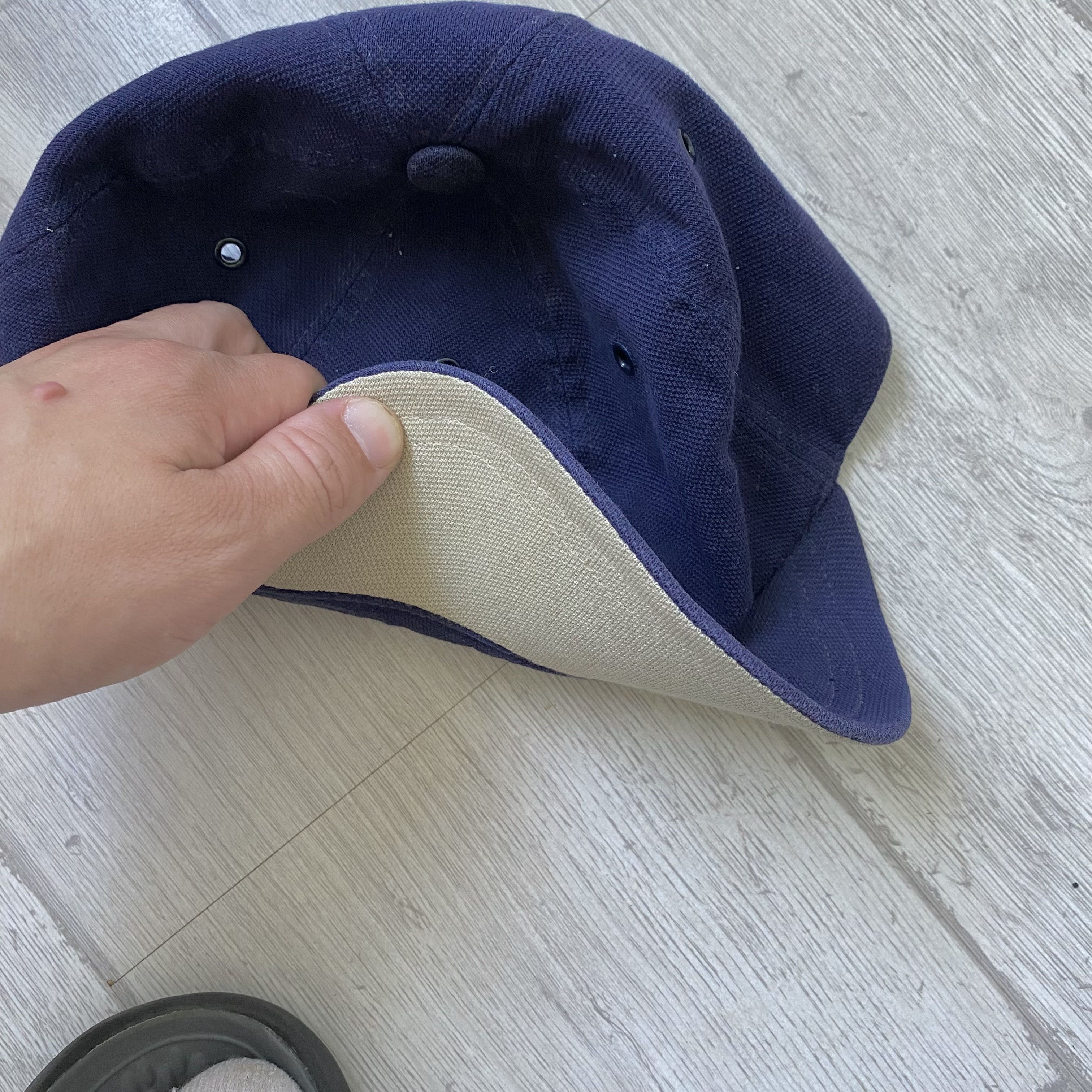 Lacoste Vintage 90s Lacoste distressed Cap Hat Size ONE SIZE - 10 Thumbnail