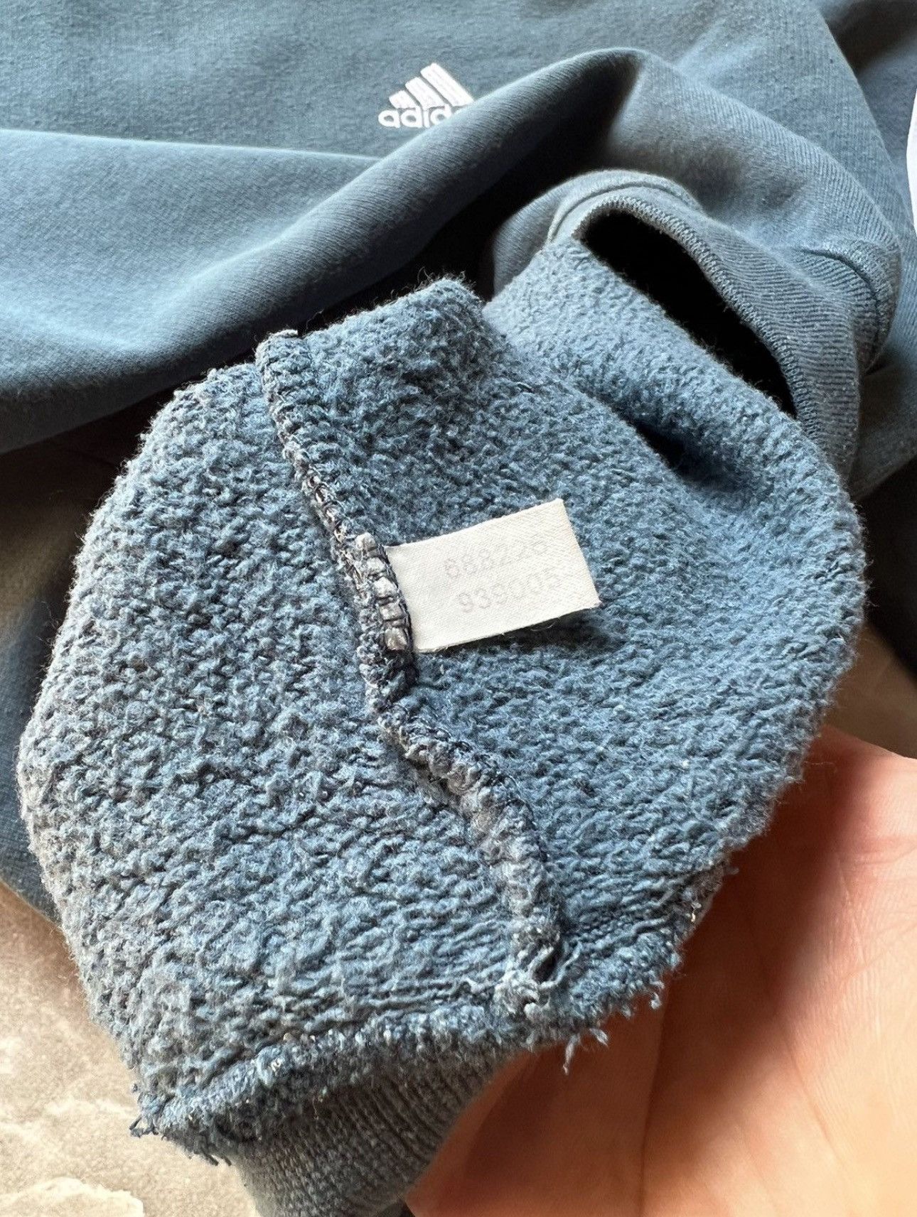 Vintage Vintage Adidas Baggy Y2k Sweatshirt Size US XL / EU 56 / 4 - 7 Thumbnail
