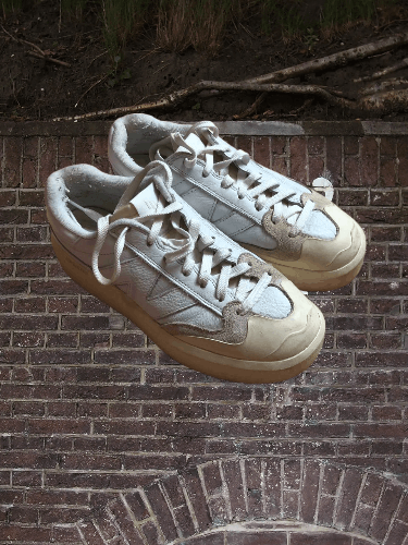 New Balance New Balance platform LEATHER trainers in white Size US 5.5 / IT 35.5 - 1 Thumbnail