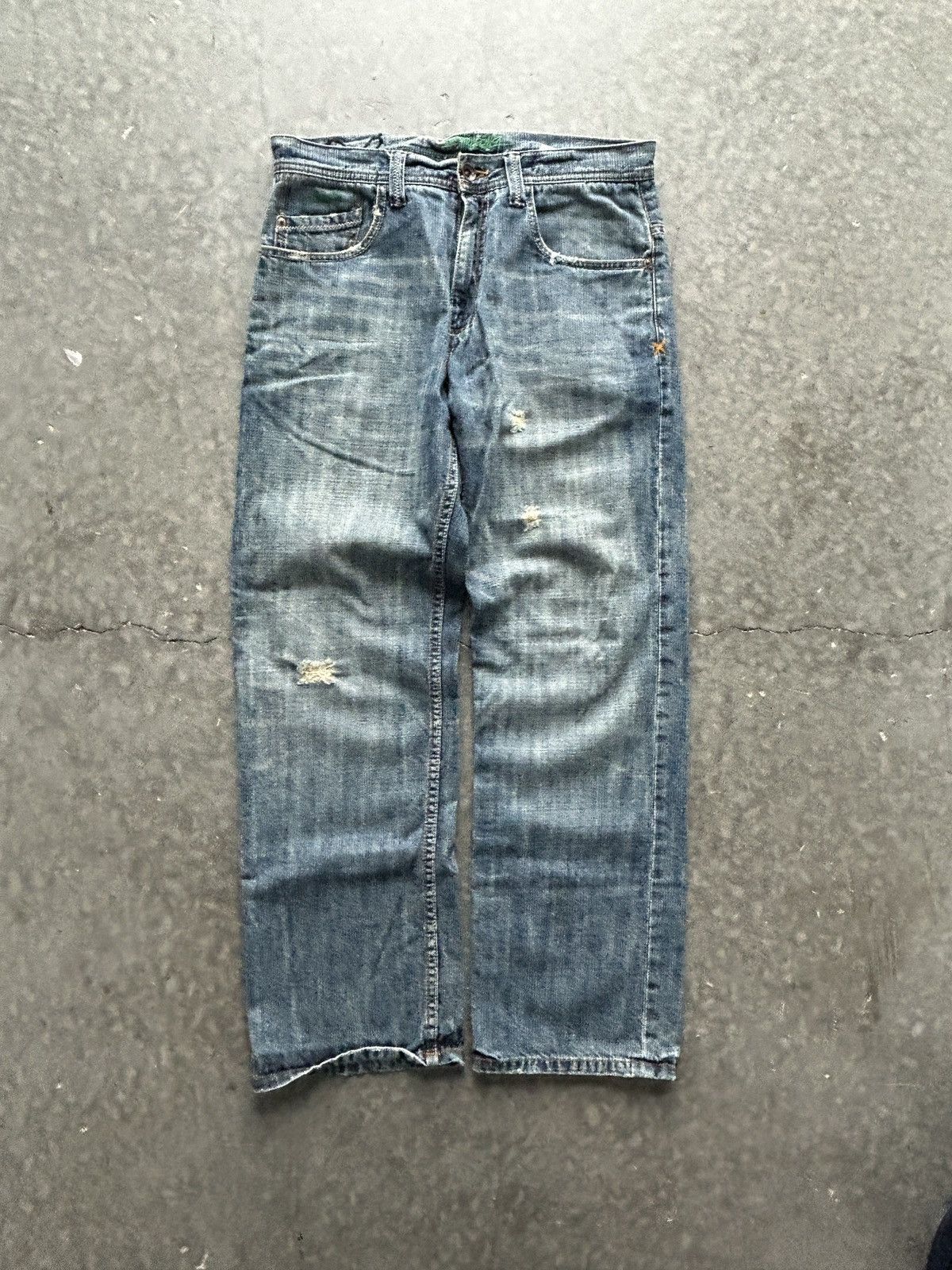 Billabong Vintage Y2K Billabong Baggy Jeans 31x30 Size US 31 - 1 Thumbnail